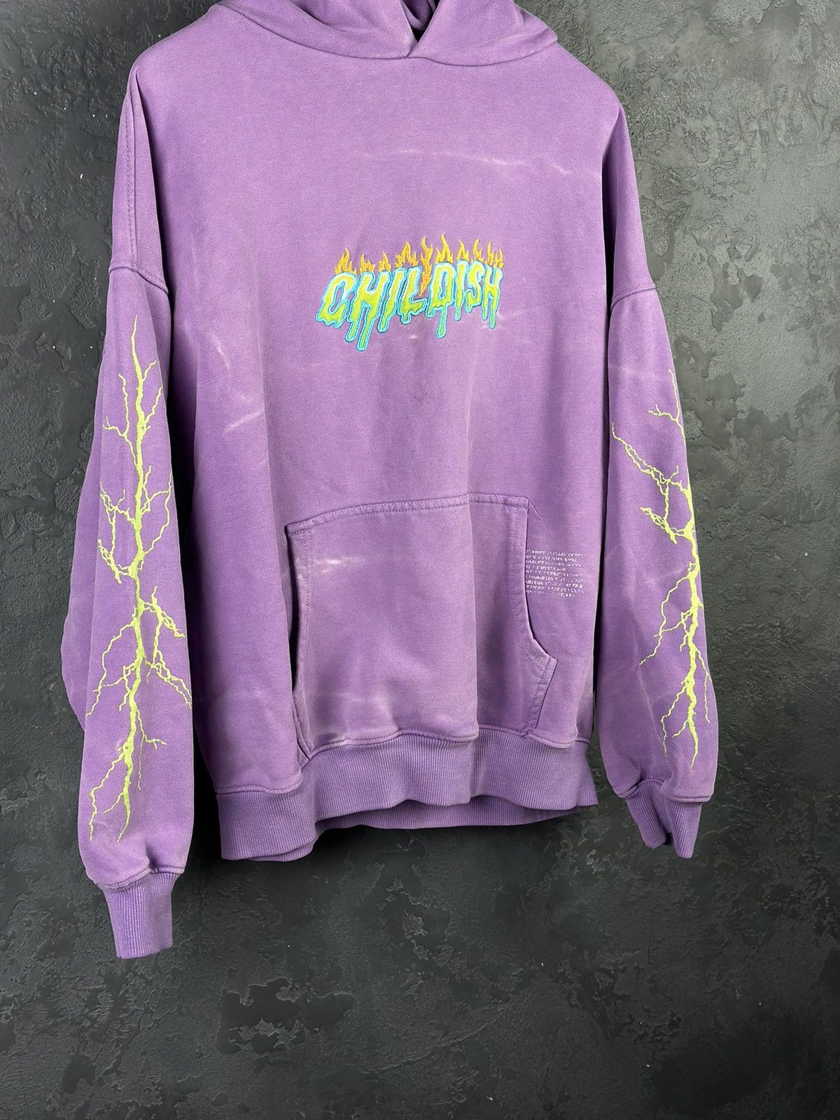 CHILDS Childish Robs Motors 90s Purple Hoodie Big Logo Y2K Racing Size US S / EU 44-46 / 1 - 4 Thumbnail