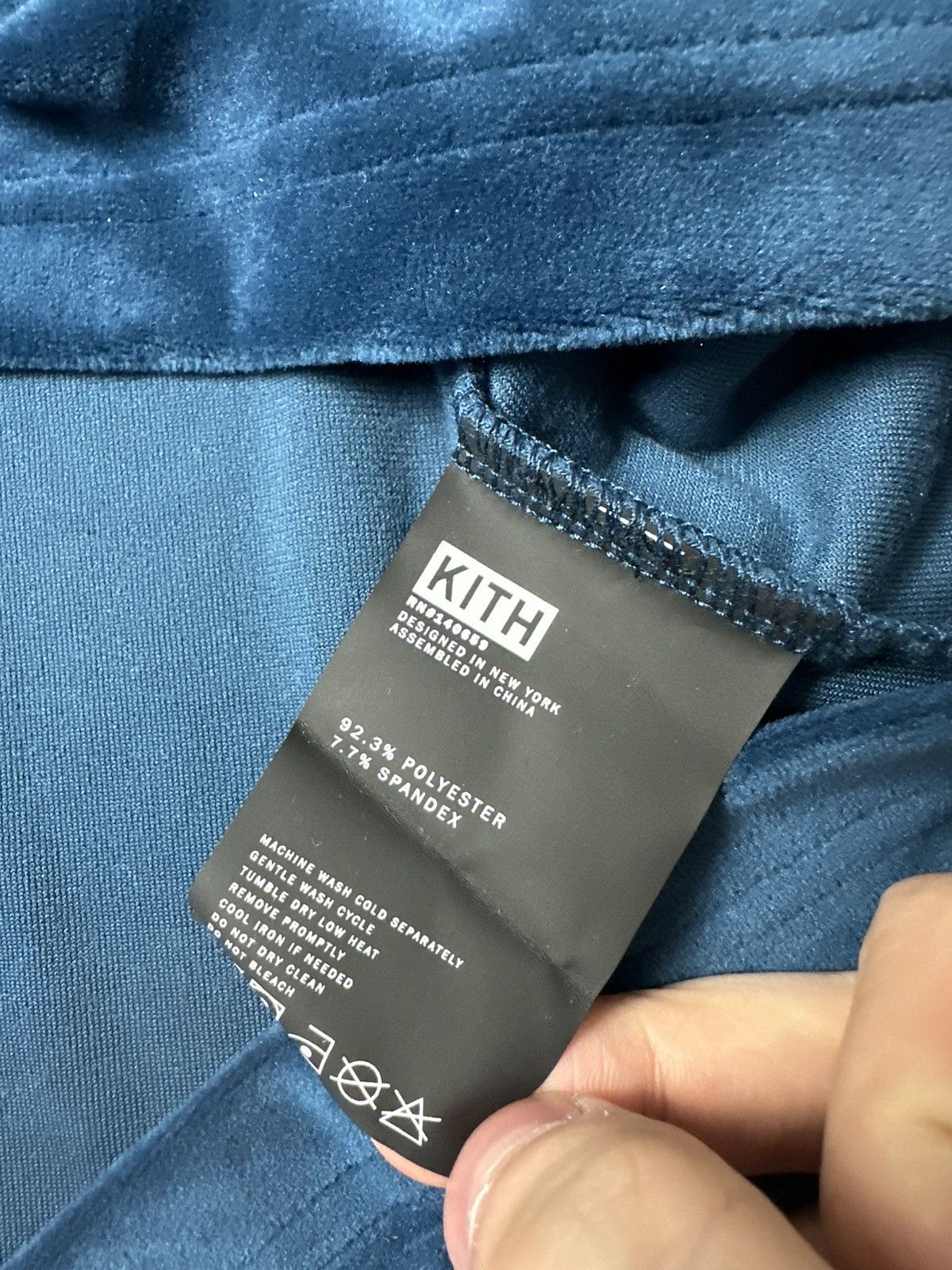 Japanese Brand × Kith Kith Velour Long Sleeve Y2K Size US S / EU 44-46 / 1 - 4 Thumbnail