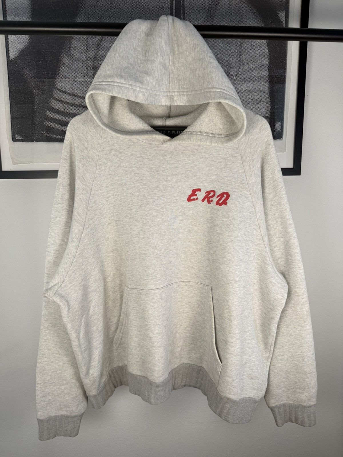 Enfants Riches Deprimes 🚭1 of 1 ULTIMATE GRAIL🚭HAND DRAWN “GLUE SNIFFER” DARE HOODIE Size US XL / EU 56 / 4 - 4 Thumbnail
