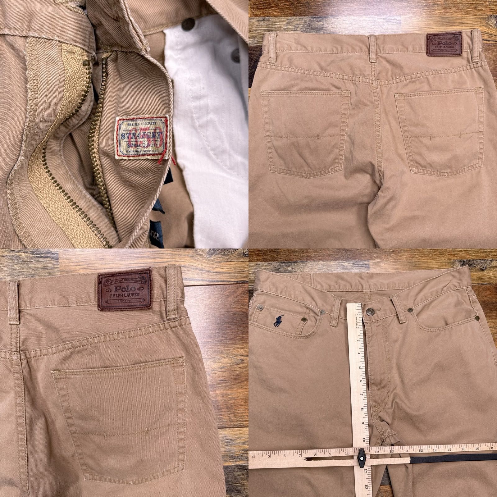 Polo Ralph Lauren Polo Ralph Lauren Pants Mens 34x32 Tan 650 Straight Twill Chino Classic RL67 Pants Regular Straight Mens Brown 34x32 Size US S / EU 44-46 / 1 - 8 Thumbnail