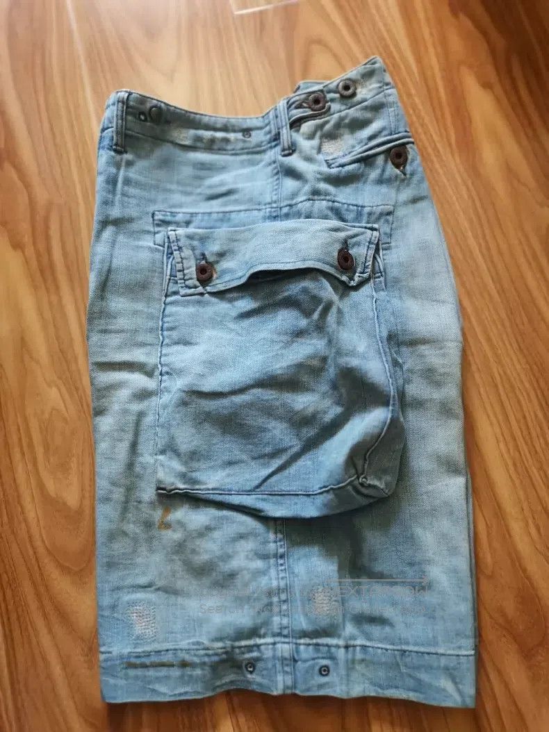 RRL Ralph Lauren RRL Ralph Lauren First generation out of print shorts blue Size US 32 / EU 48 - 4 Thumbnail