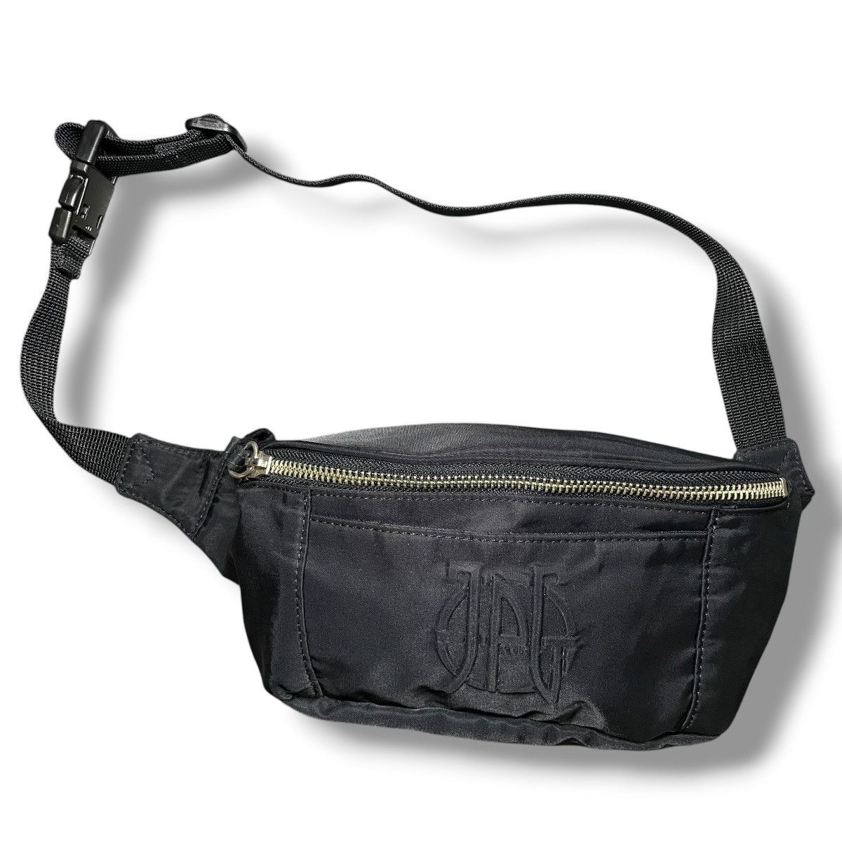 Jean Paul Gaultier RARE Jean Paul Gaultier Embossed JPG Logo Vintage Waist Bag Size ONE SIZE - 1 Thumbnail