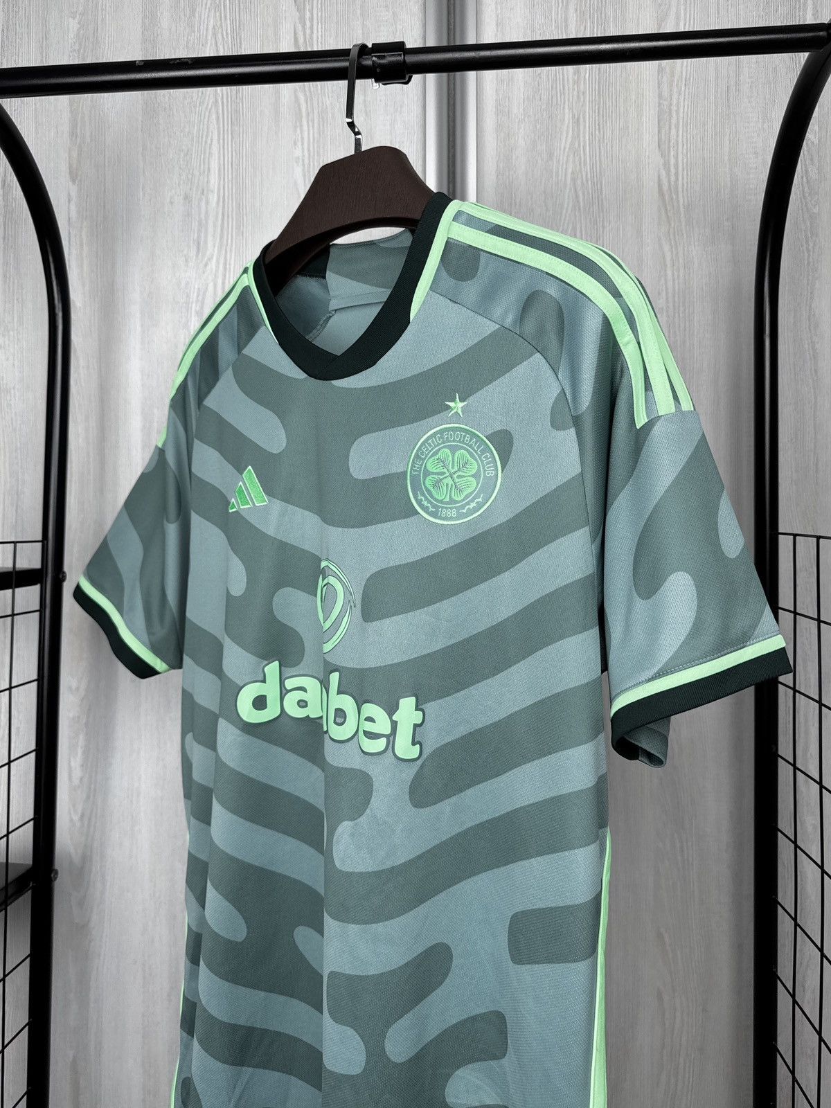 Adidas Celtic FC 2023/24 Third Football Shirt Soccer Jersey Adidas Size US XL / EU 56 / 4 - 4 Thumbnail