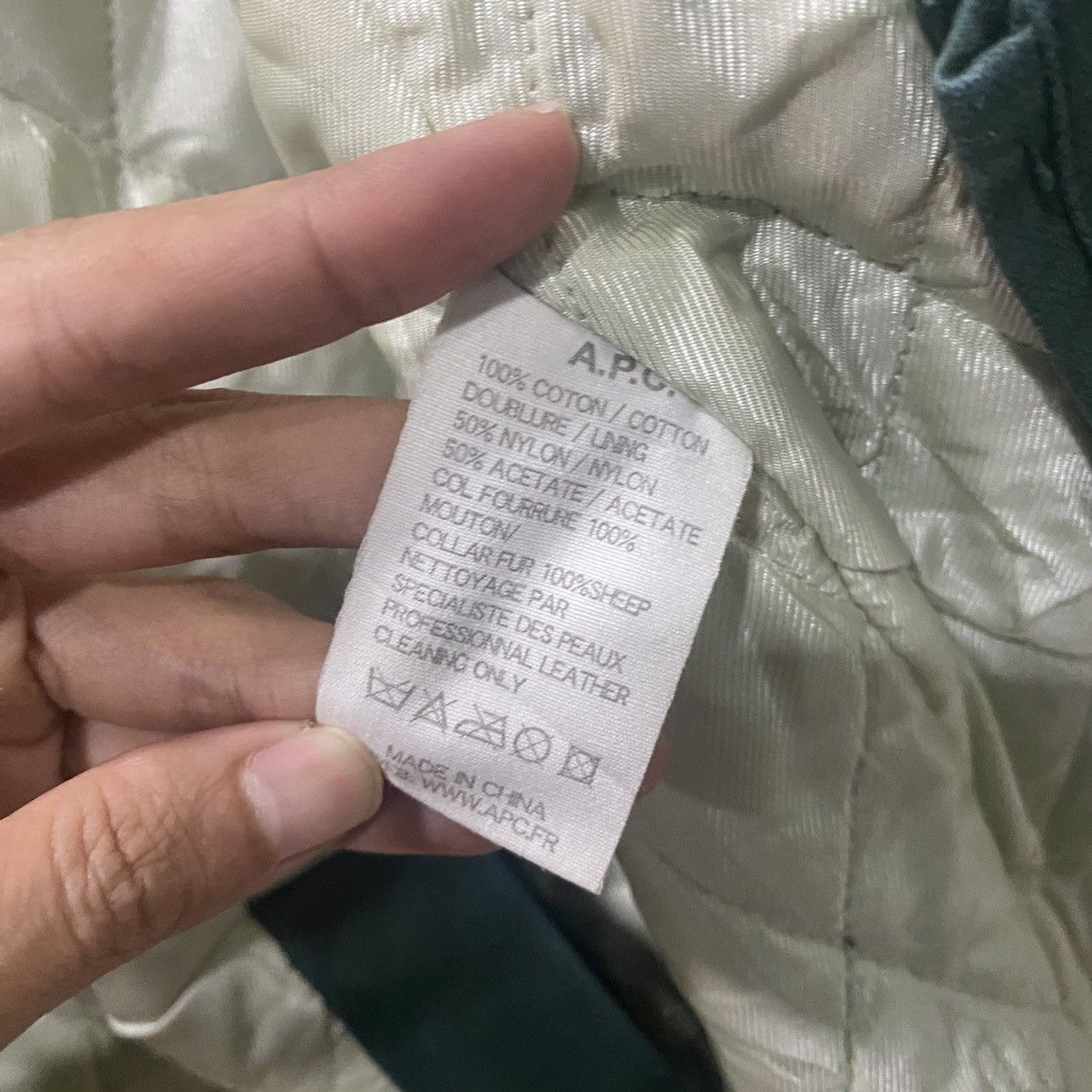A.P.C. APC Fur Multi Pocket Jacket Size US XS / EU 42 / 0 - 18 Thumbnail