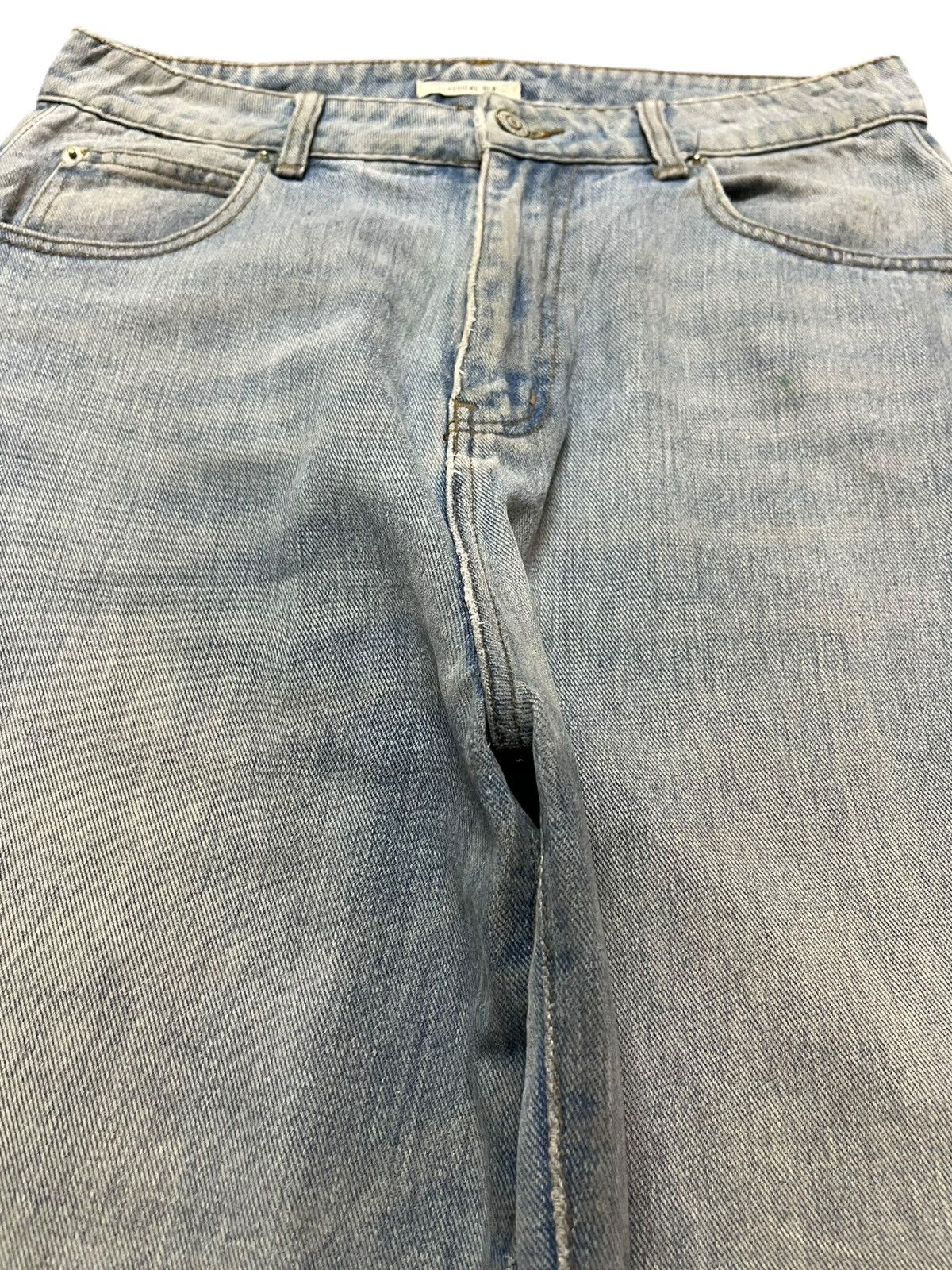 JB Classics Vintage Classic Elf Baggy Wide Leg Skater Oily Denim Size US 30 / EU 46 - 3 Thumbnail