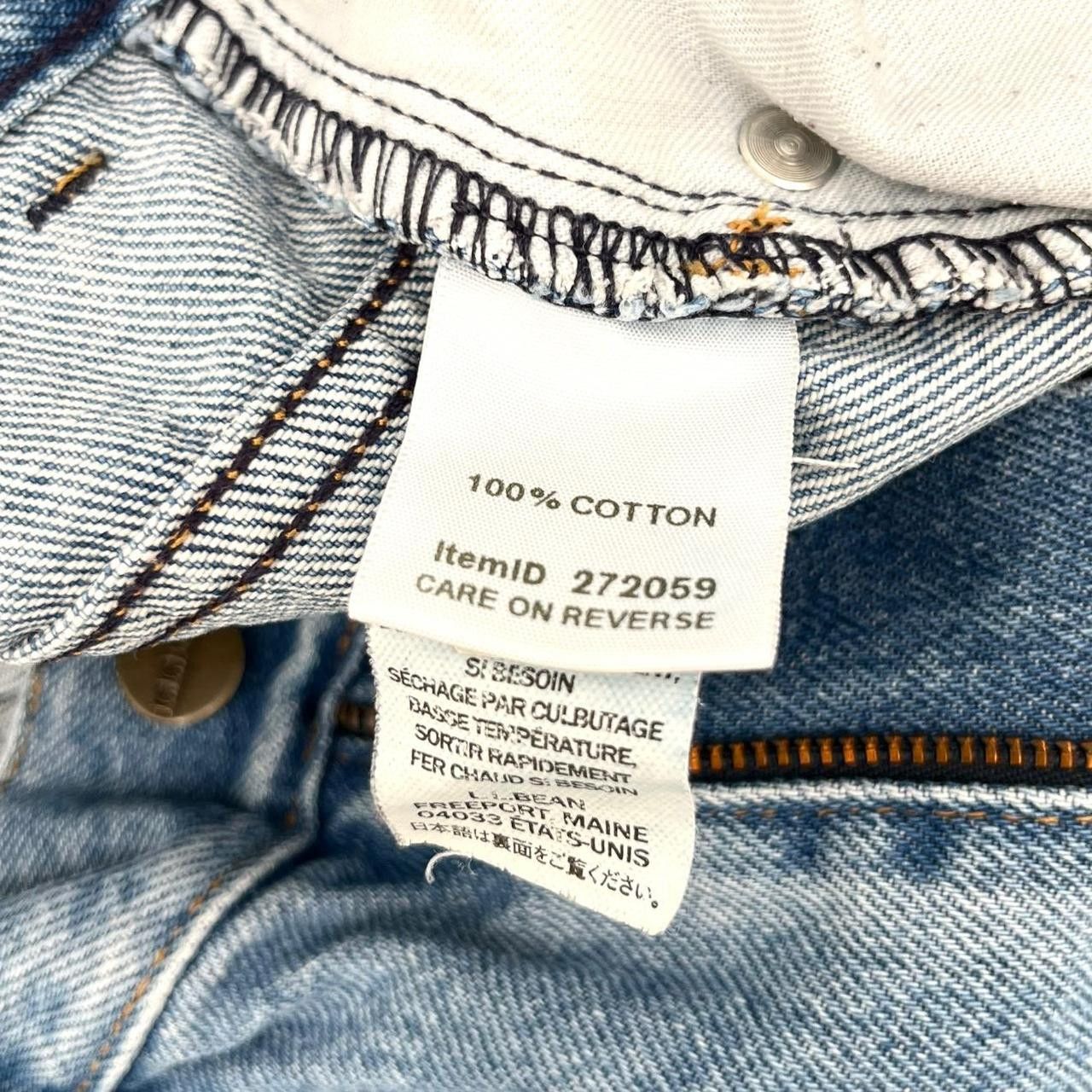 L.L. Bean L.L. Bean Original Fit Straight Denim Jeans Women's Size 8 Size 30" / US 8 / IT 44 - 4 Thumbnail