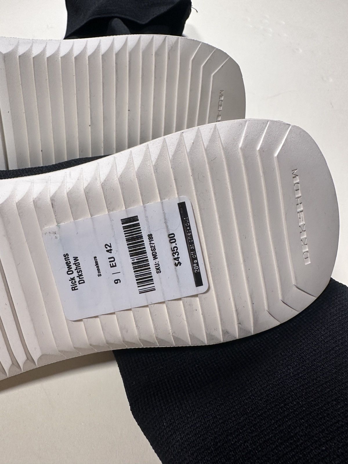 Rick Owens Drkshdw Rick High top Sneaks Size US 9 / EU 42 - 8 Thumbnail