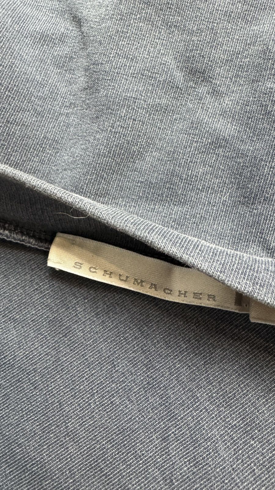 DOROTHEE SCHUMACHER Faded Grey Long sleeve silk Yohji LGB ysl versace cdg prada Size M / US 6-8 / IT 42-44 - 4 Thumbnail
