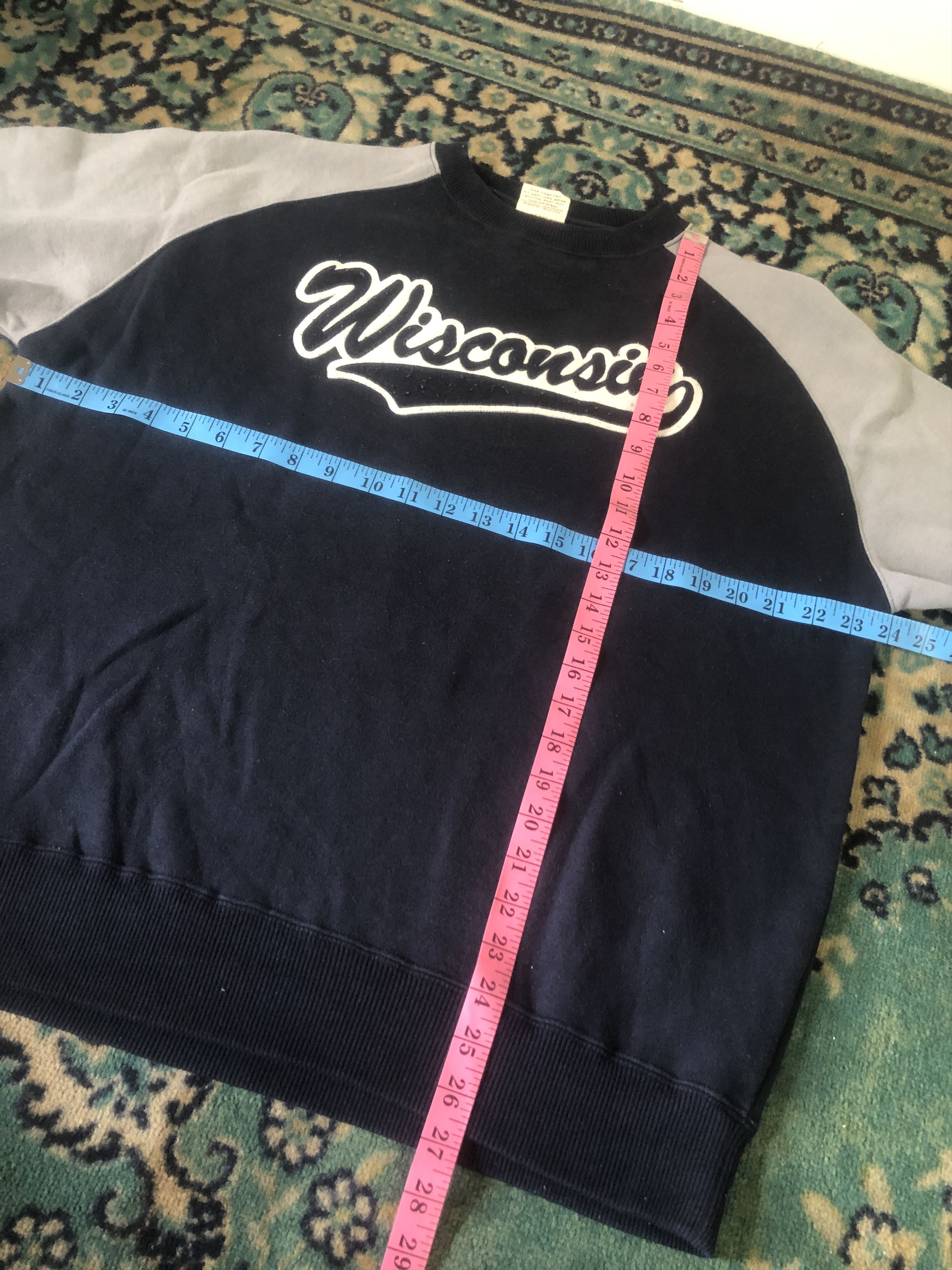 Other Vintage Wisconsin Spell Out Sweatshirt Large Size US L / EU 52-54 / 3 - 4 Thumbnail
