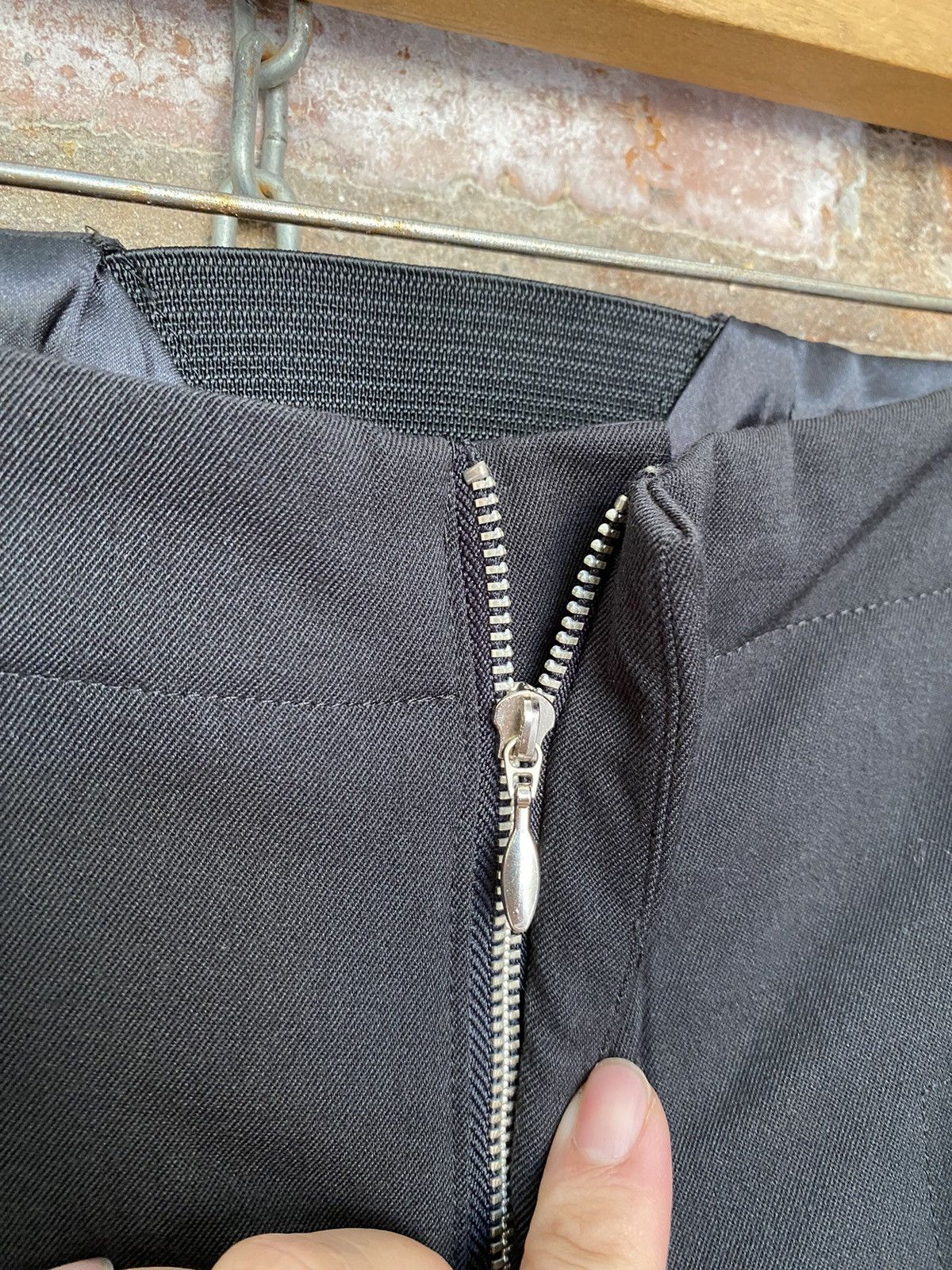 Jean Paul Gaultier AW03 JPG Homme Bondage padded Zipper rider pants Size US 34 / EU 50 - 13 Thumbnail