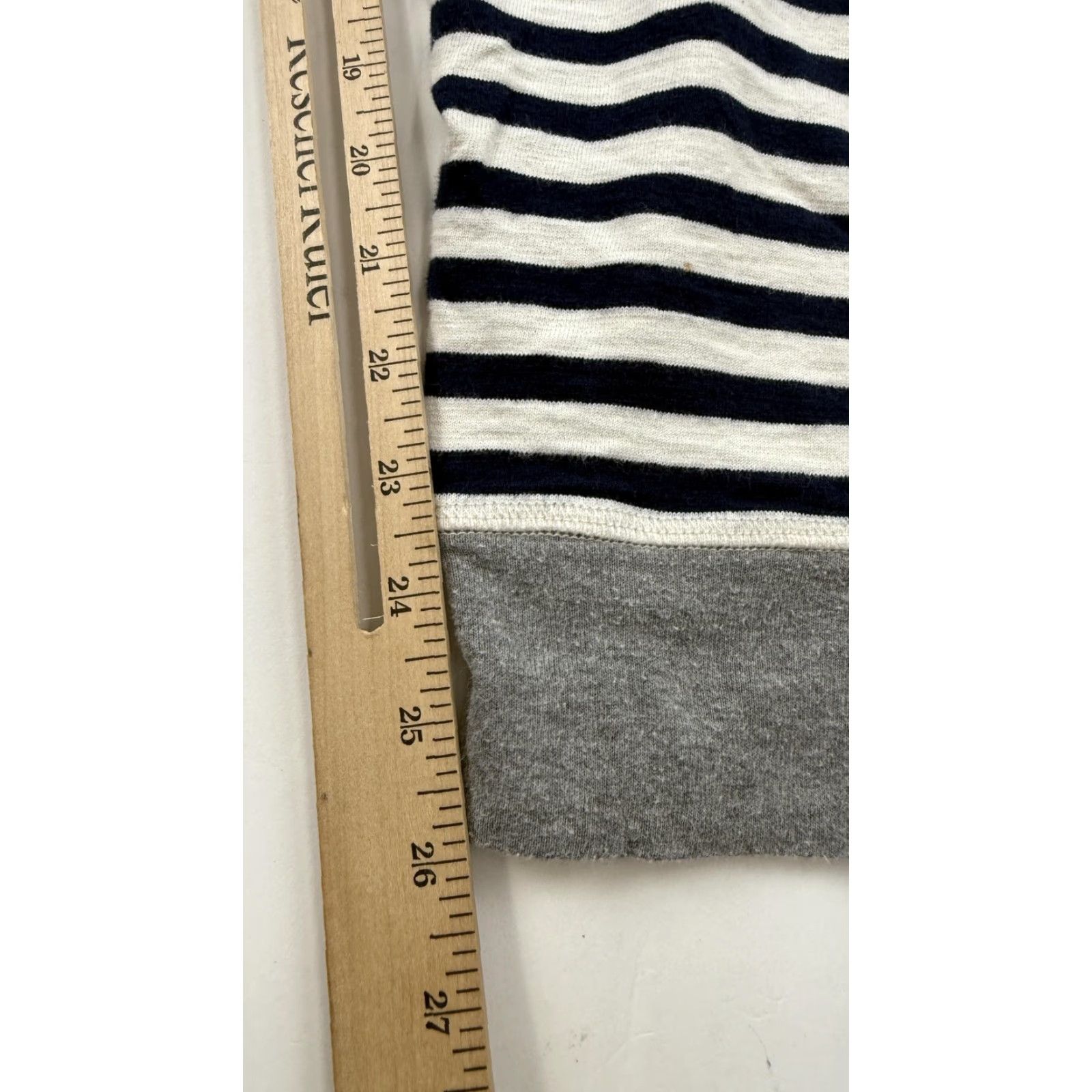Sleepy Jones VINTAGE Sleepy Jones Pajama Pants Womens XS Navy White Stripe Lounge Bottoms Size 26" / US 2 / IT 38 - 6 Thumbnail