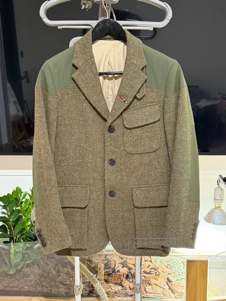 Nigel Cabourn Nigel Cabourn Wool Blazer Jacket Hunting Jacket Size US S / EU 44-46 / 1 - 1 Thumbnail