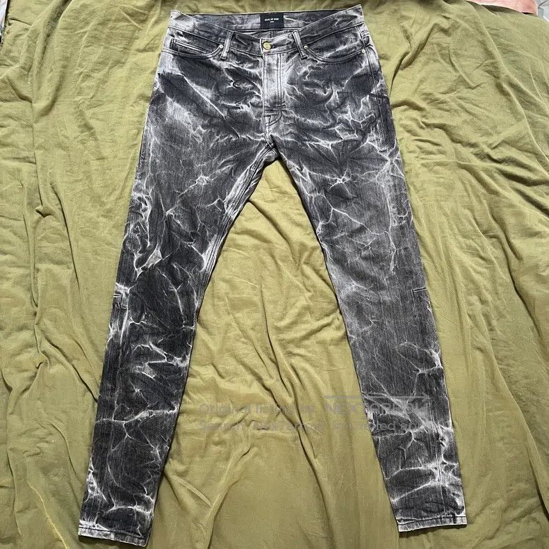 Fear of God Fear of God 5th Black Water Ripple Pants Size US 34 / EU 50 - 3 Thumbnail