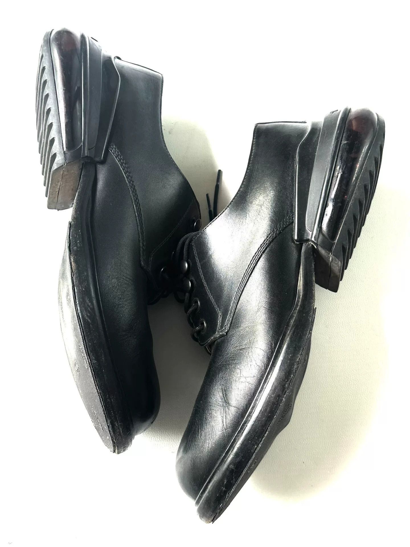 Maison Margiela Maison Margiela Transparent Sole Derby Shoes Size US 8 / EU 41 - 1 Thumbnail