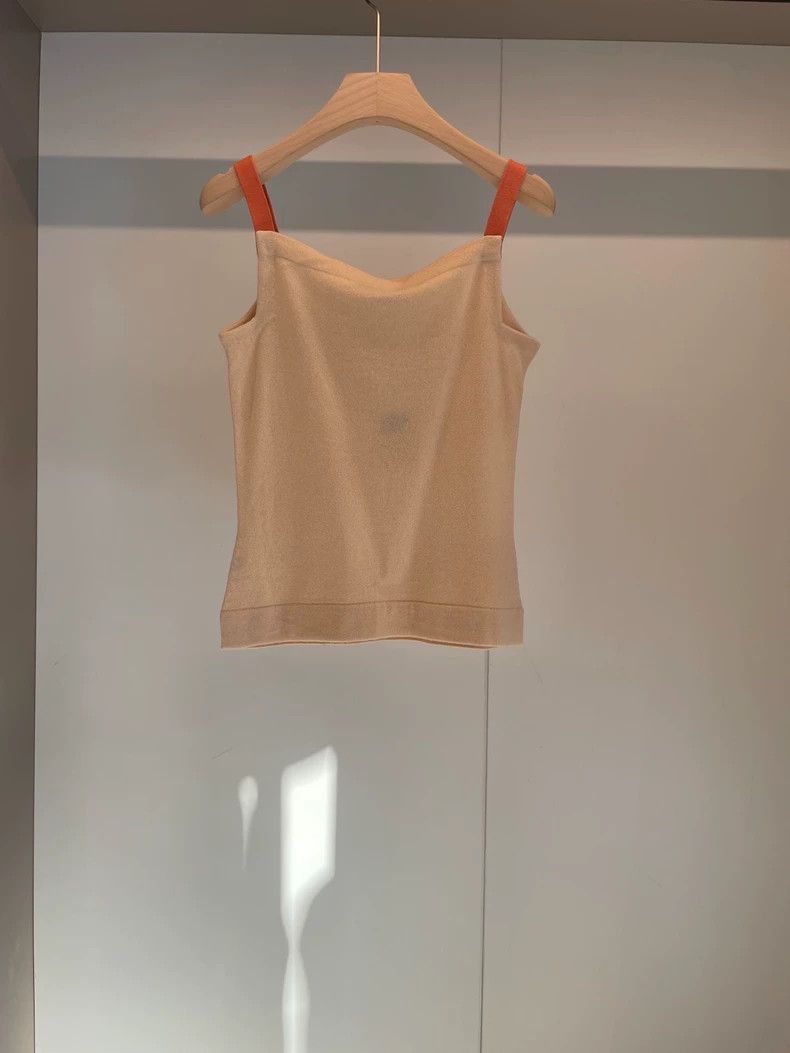Loro Piana Loro Piana Beige Cashmere Tank Top Size US M / EU 48-50 / 2 - 1 Thumbnail