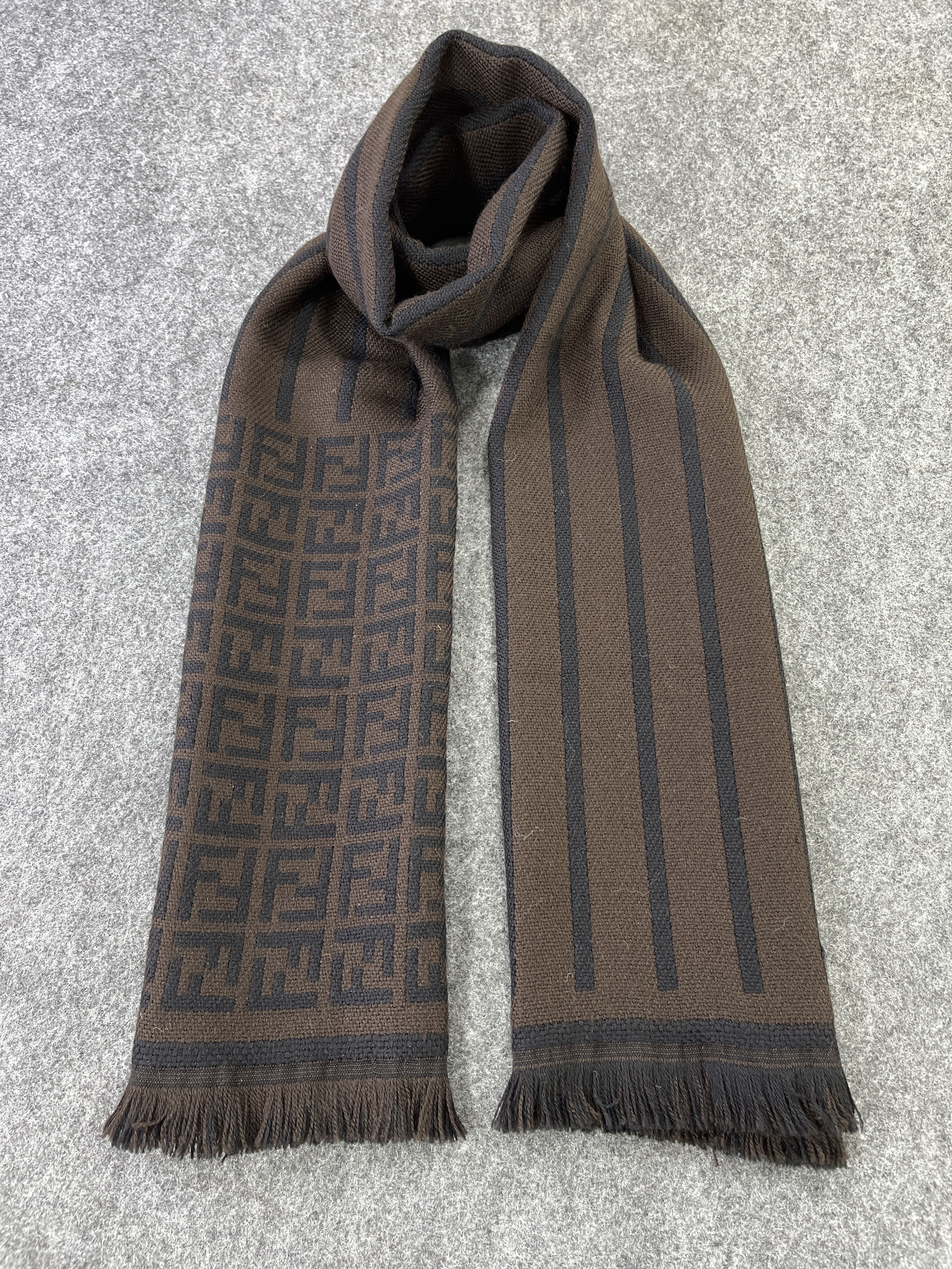 image of Wool Fendi Scarves / Muffler / Neckwear T227, Men's