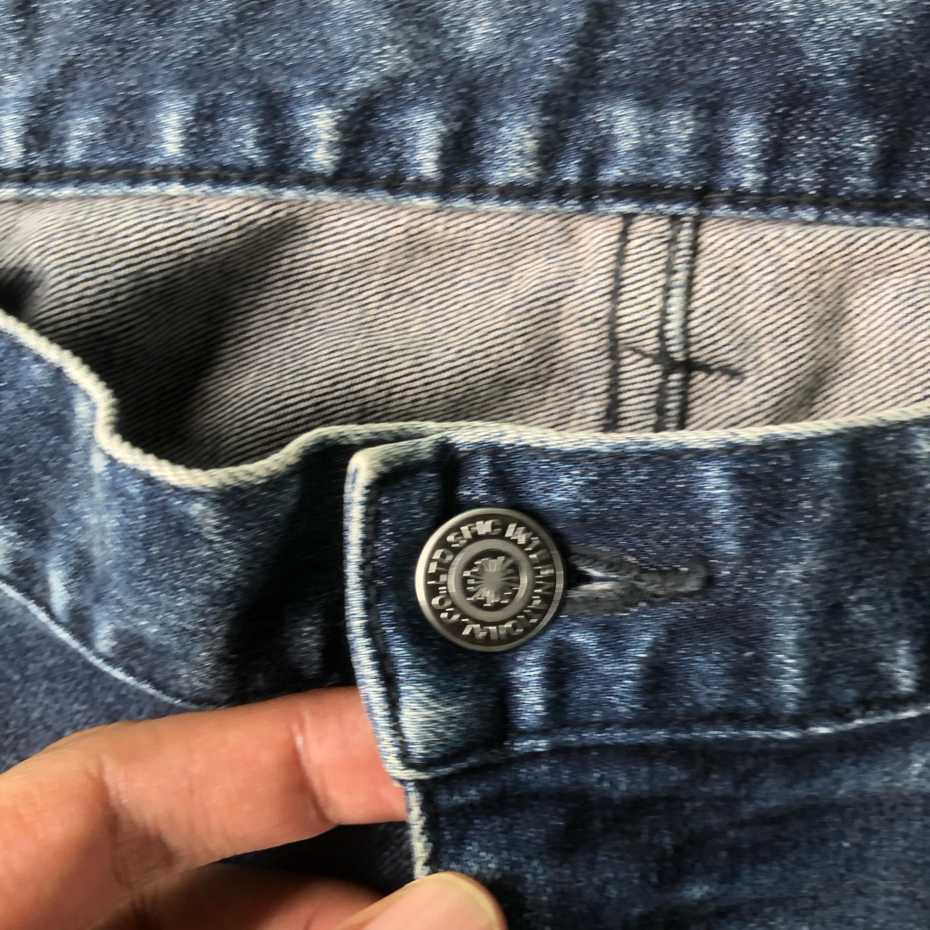If Six Was Nine × Le Grande Bleu (L.G.B.) × Tornado Mart Tornado Mart Clawmark Jeans Size US 33 - 7 Thumbnail