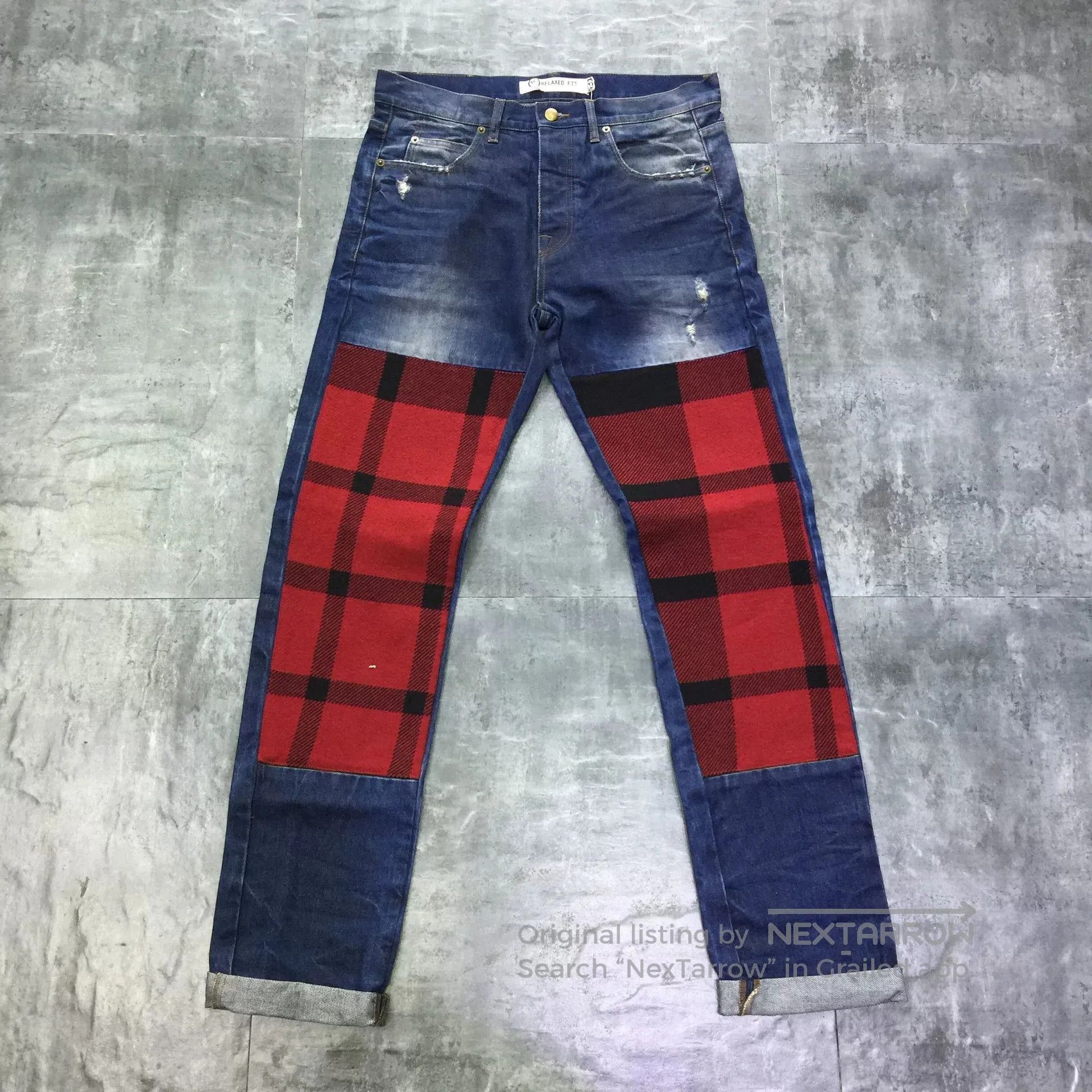 MCQ MCQ Alexander McQueen Wool Denim Pants. Size US 31 - 1 Thumbnail