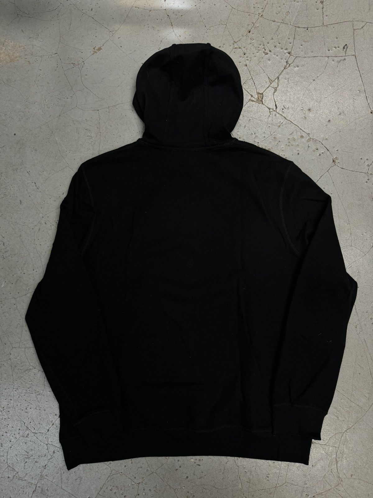 Karl Lagerfeld Karl Lagerfeld Black Circle Logo Hooded Sweatshirt Size US XL / EU 56 / 4 - 2 Thumbnail
