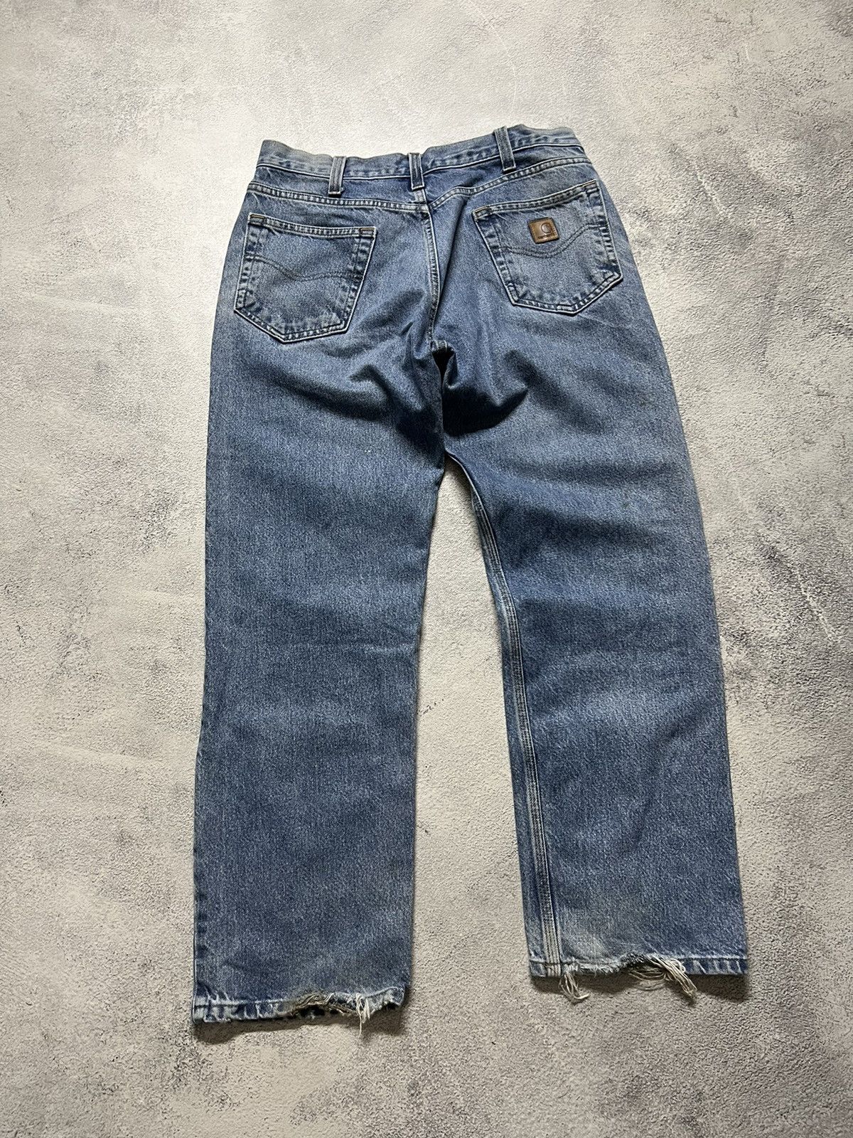 Carhartt Vintage Y2K Carhartt Denim Jeans 90’s Size US 34 / EU 50 - 2 Thumbnail