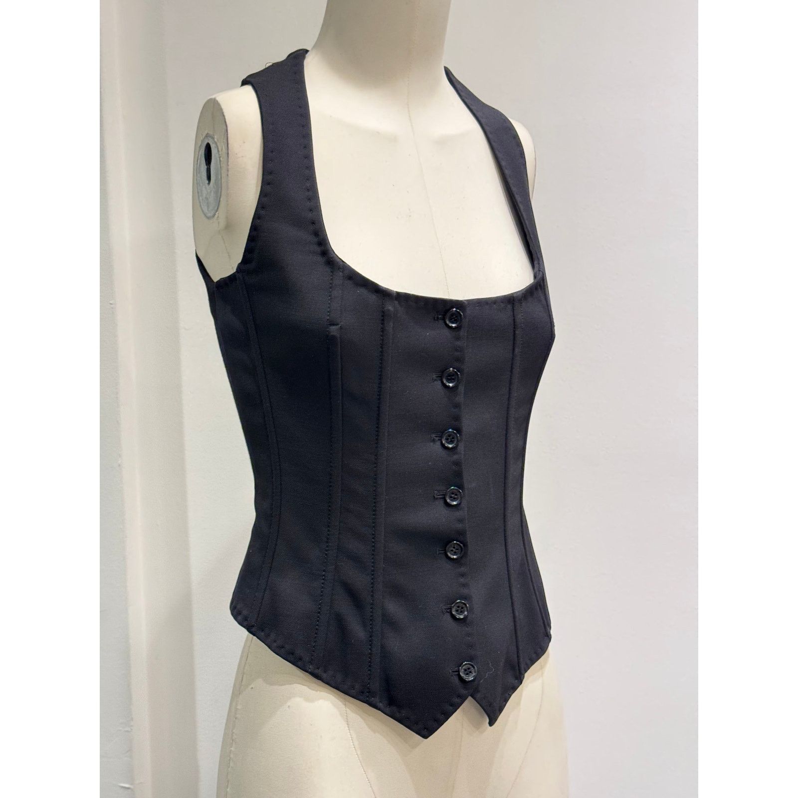 Dolce & Gabbana A/W2003 Dolce & Gabbana blazer style corset Size M / US 6-8 / IT 42-44 - 1 Thumbnail