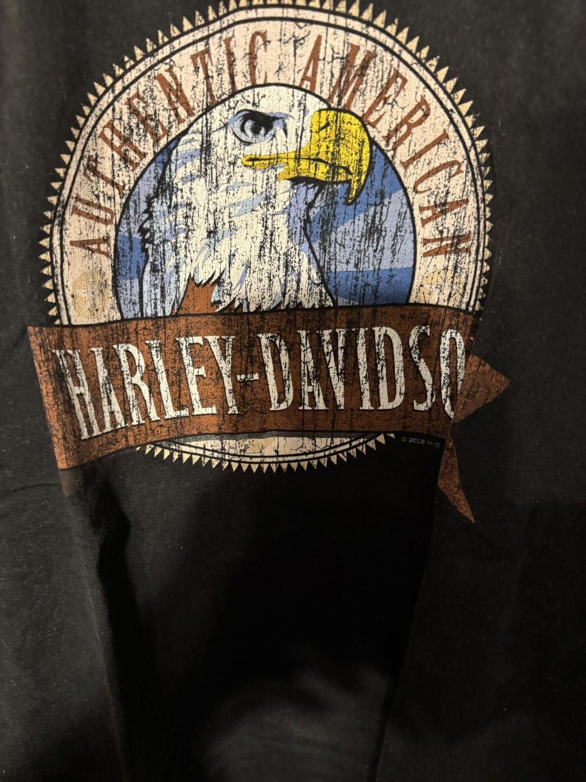 Other Harley-Davidson Vintage T Shirt Boston Men's Sz XL Black Size ONE SIZE - 5 Thumbnail