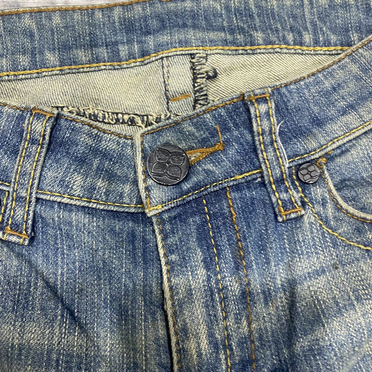 Hysteric Glamour × Japanese Brand × Le Grande Bleu (L.G.B.) Flare☠️BCBGMAXAZRIA Mud Wash Bootcut Punk Cowboy Vintage Size US 30 / EU 46 - 7 Thumbnail