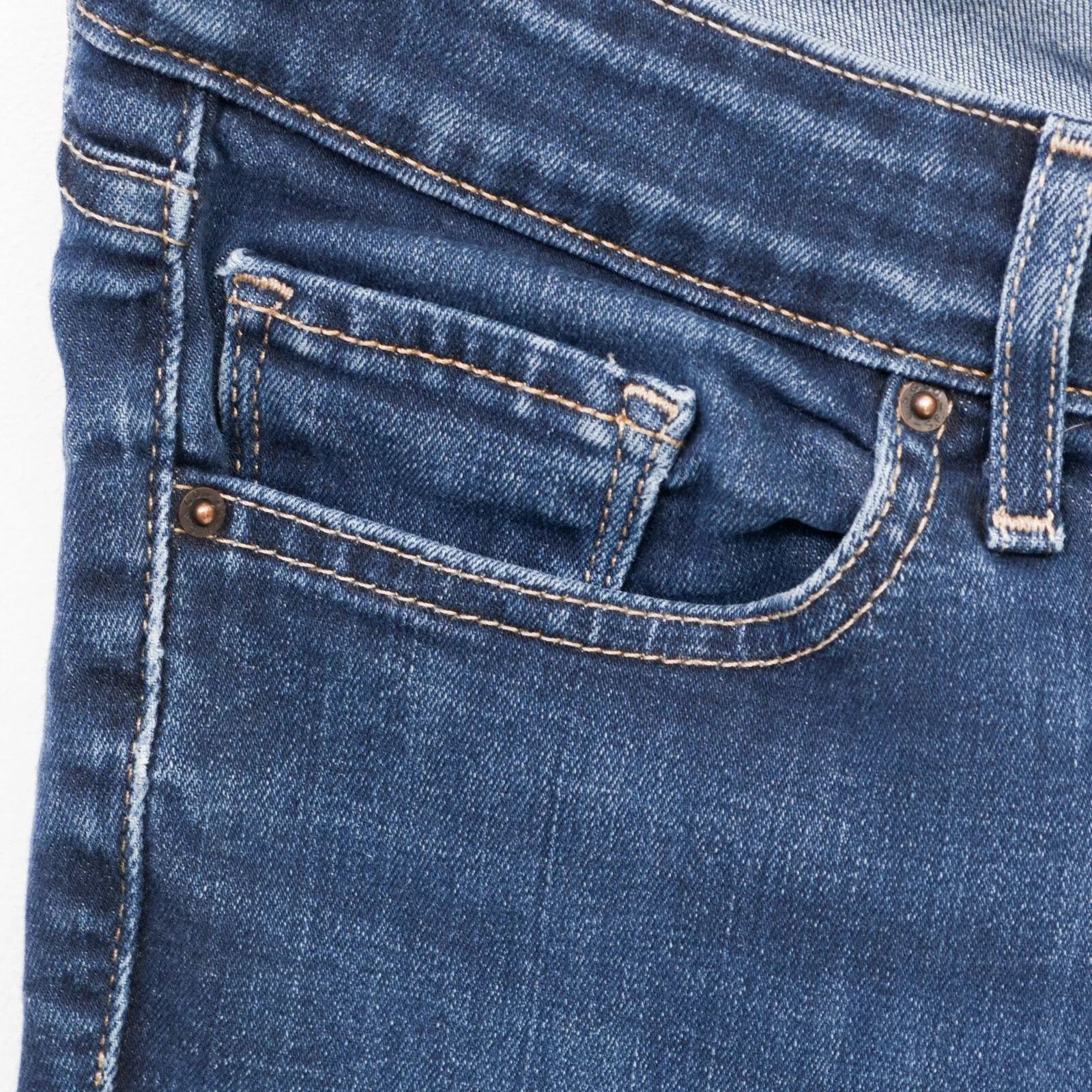 Levi's STRAUSS 711 Skinny Women W29 L32 Mid Rise Jeans Trousers Size 29" - 3 Thumbnail