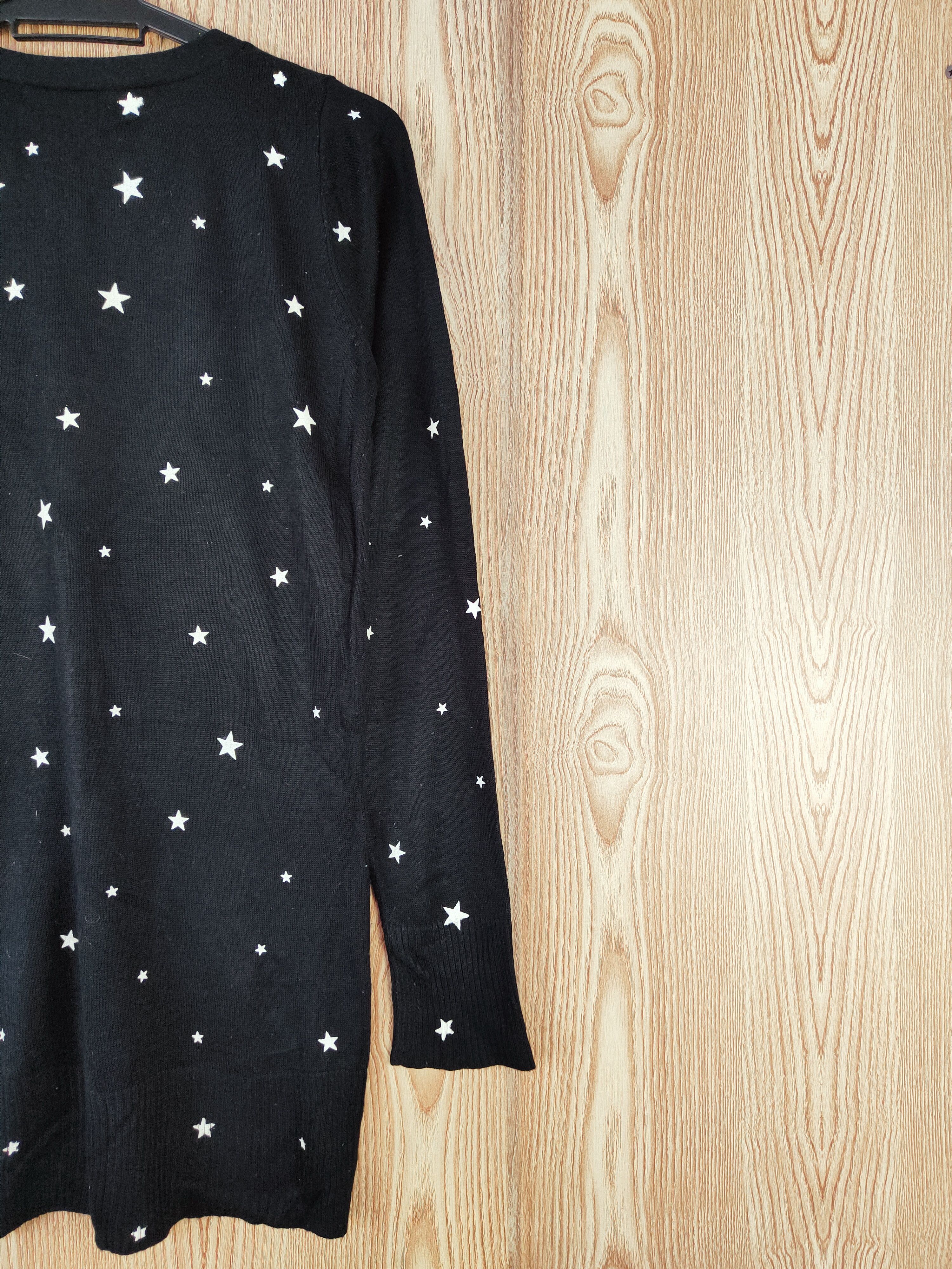 Japanese Brand × Vintage Mure Black Star Knitwear Cardigan #W253 Size M / US 6-8 / IT 42-44 - 10 Thumbnail