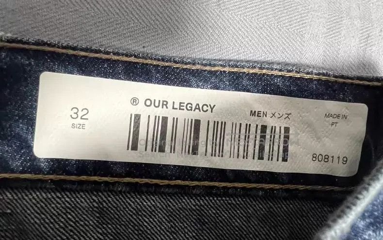 Our Legacy Our Legacy jean Size US 32 / EU 48 - 3 Thumbnail