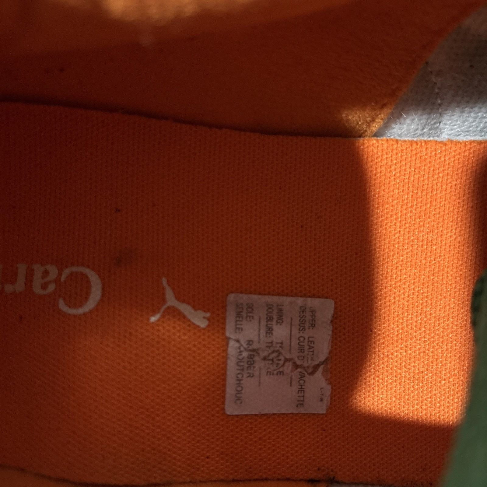 Puma PUMA Mens Sz 13 Anwar Carrots Suede XL Scavenger Hunt White Size US 13 / EU 46 - 9 Thumbnail