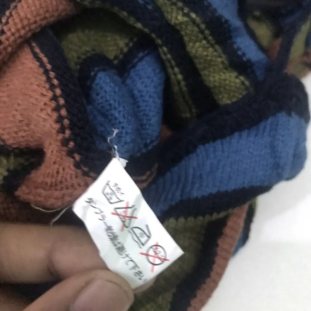 Japanese Brand Japanese Brand Stripe Earflap Beanie Hat Size ONE SIZE - 5 Thumbnail