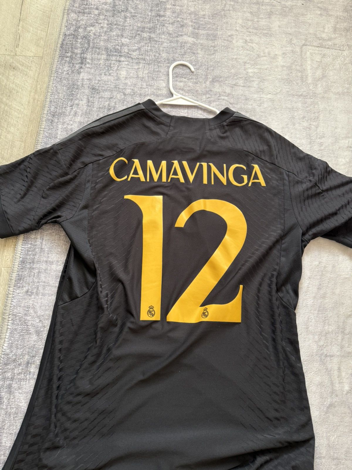 Adidas 2023/24 Real Madrid Third Jersey - Camavinga 12 Size US L / EU 52-54 / 3 - 2 Thumbnail