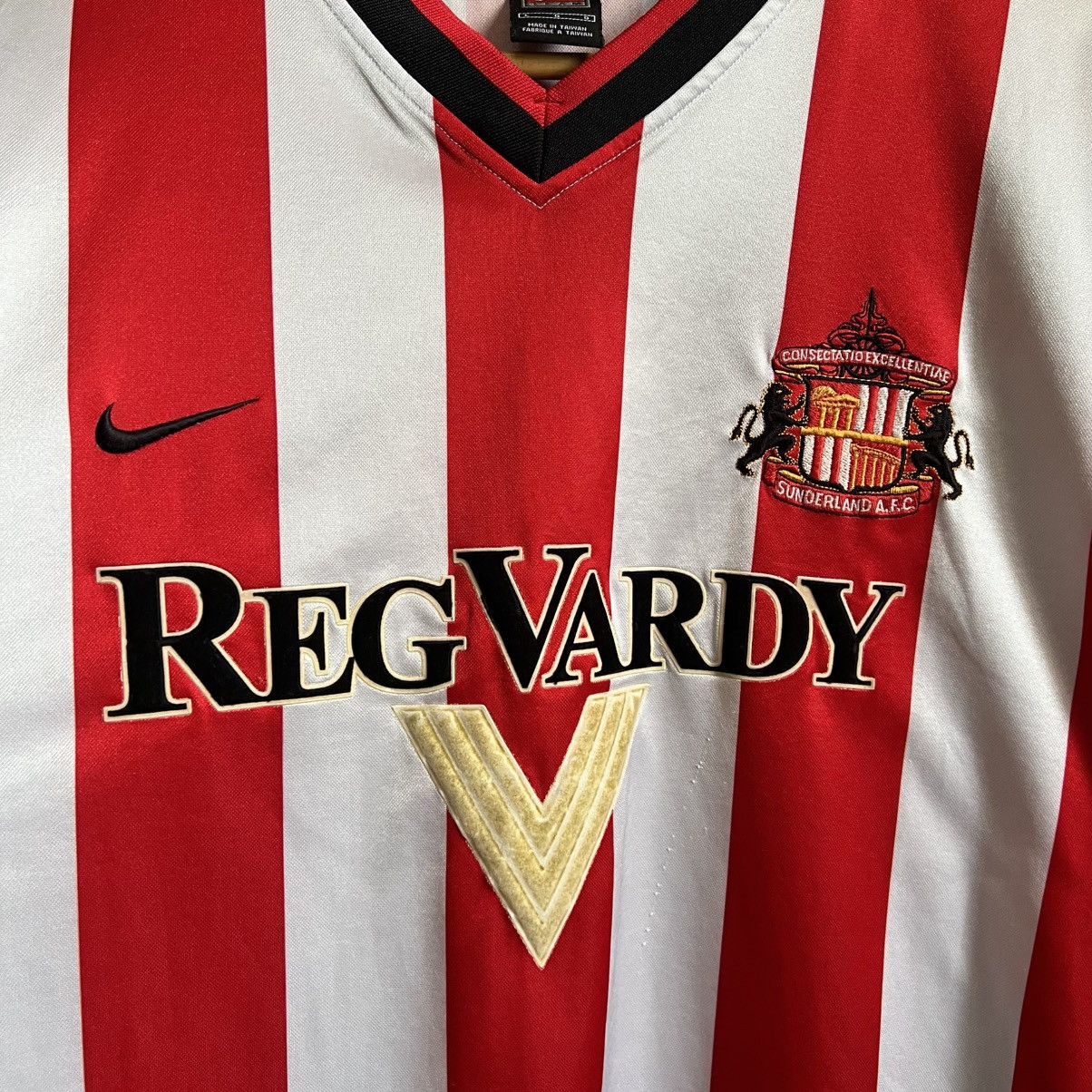 Nike × Vintage Vintage Sunderland 2000-02 Home Nike Jersey Size US L / EU 52-54 / 3 - 3 Thumbnail