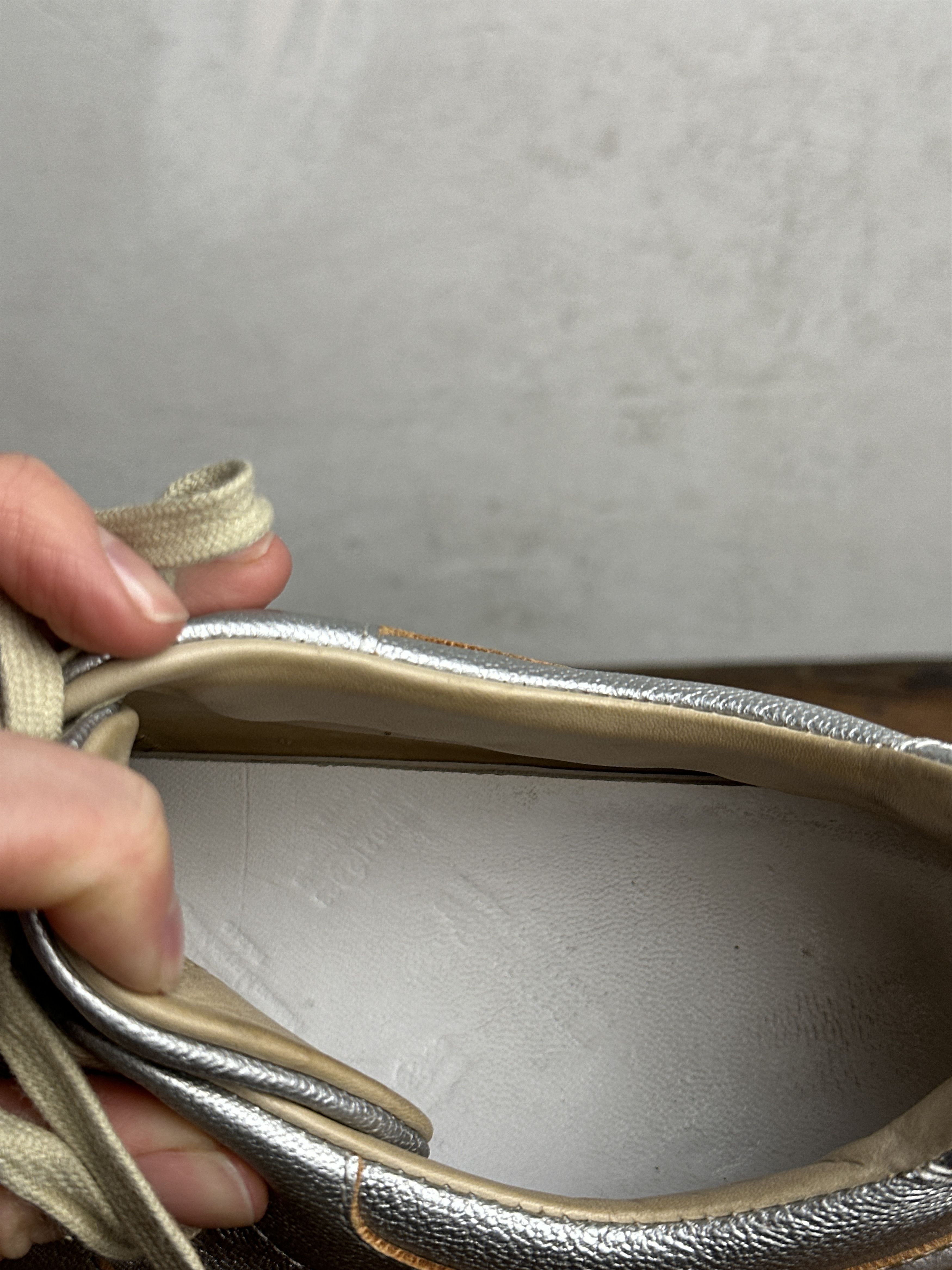 Maison Margiela Maison Martin Margiela 2014 San Crispino Silver Sneakers Size US 6.5 / EU 39-40 - 11 Thumbnail