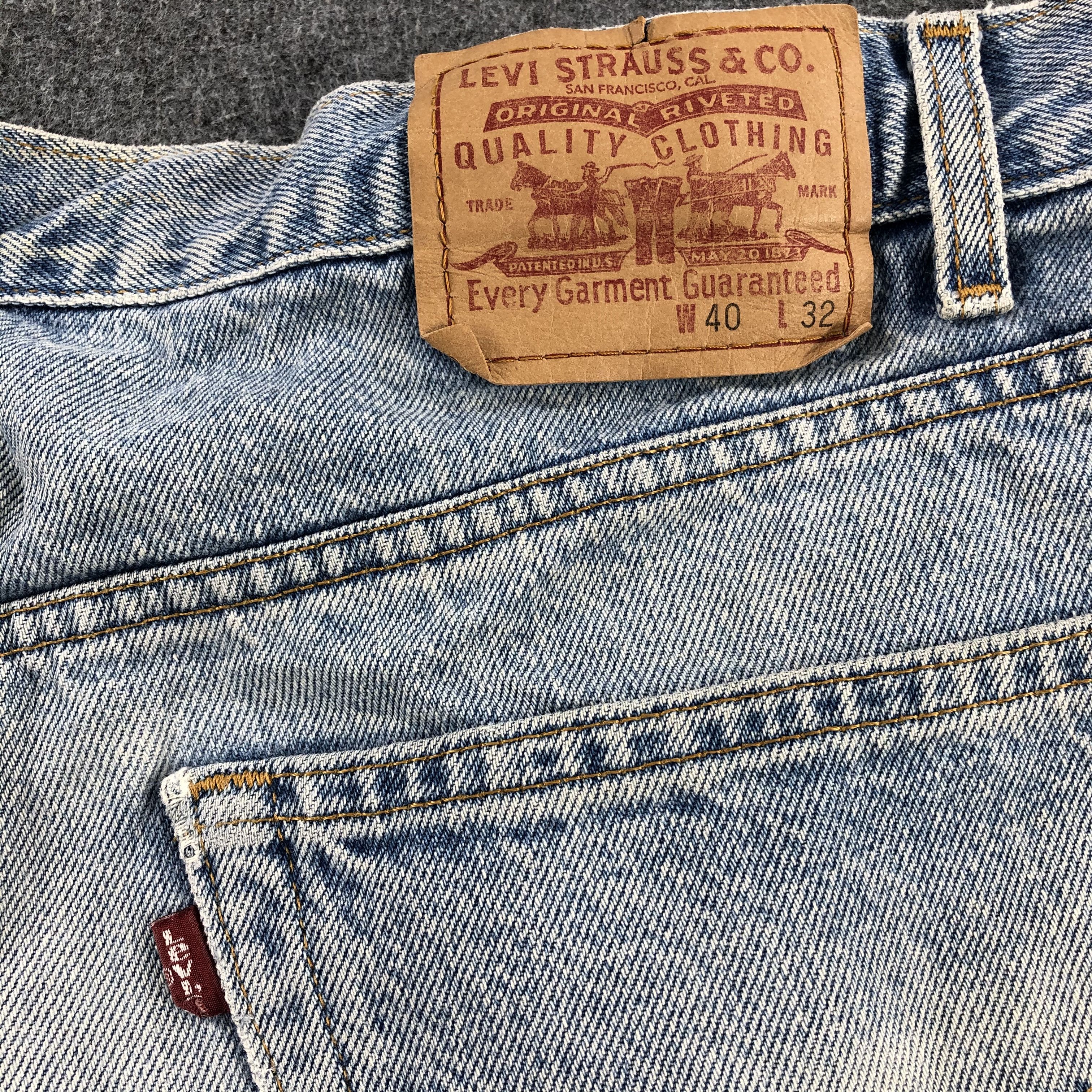 Levi's × Vintage Vintage 90s Light Wash Levis 901 Jeans-JM1979 Size US 41 - 6 Thumbnail