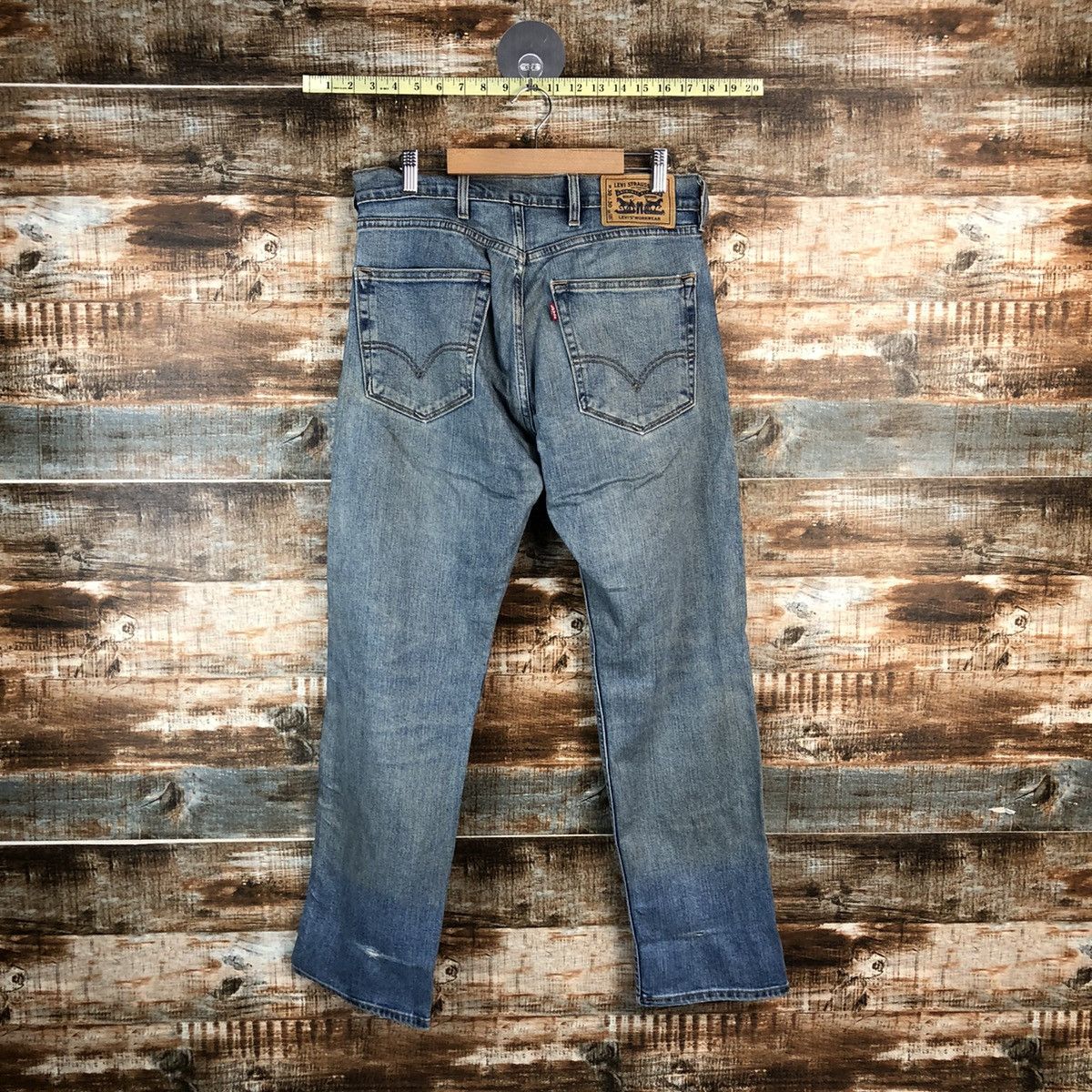 Levi's DL Levis 505 Blue Denim Pants #C210 Size US 30 / EU 46 - 12 Thumbnail