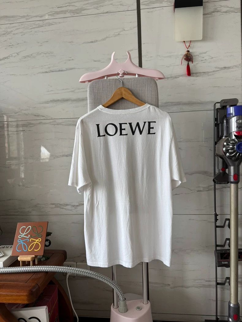 Loewe loewe White short sleeves 2506-Nextarrow Size US XL / EU 56 / 4 - 2 Thumbnail