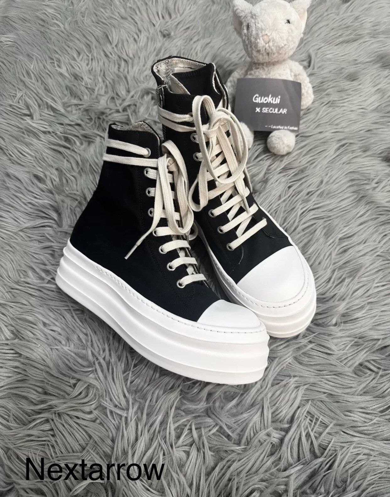 Rick Owens Double Bottom Great Converse RO Thick Shoes