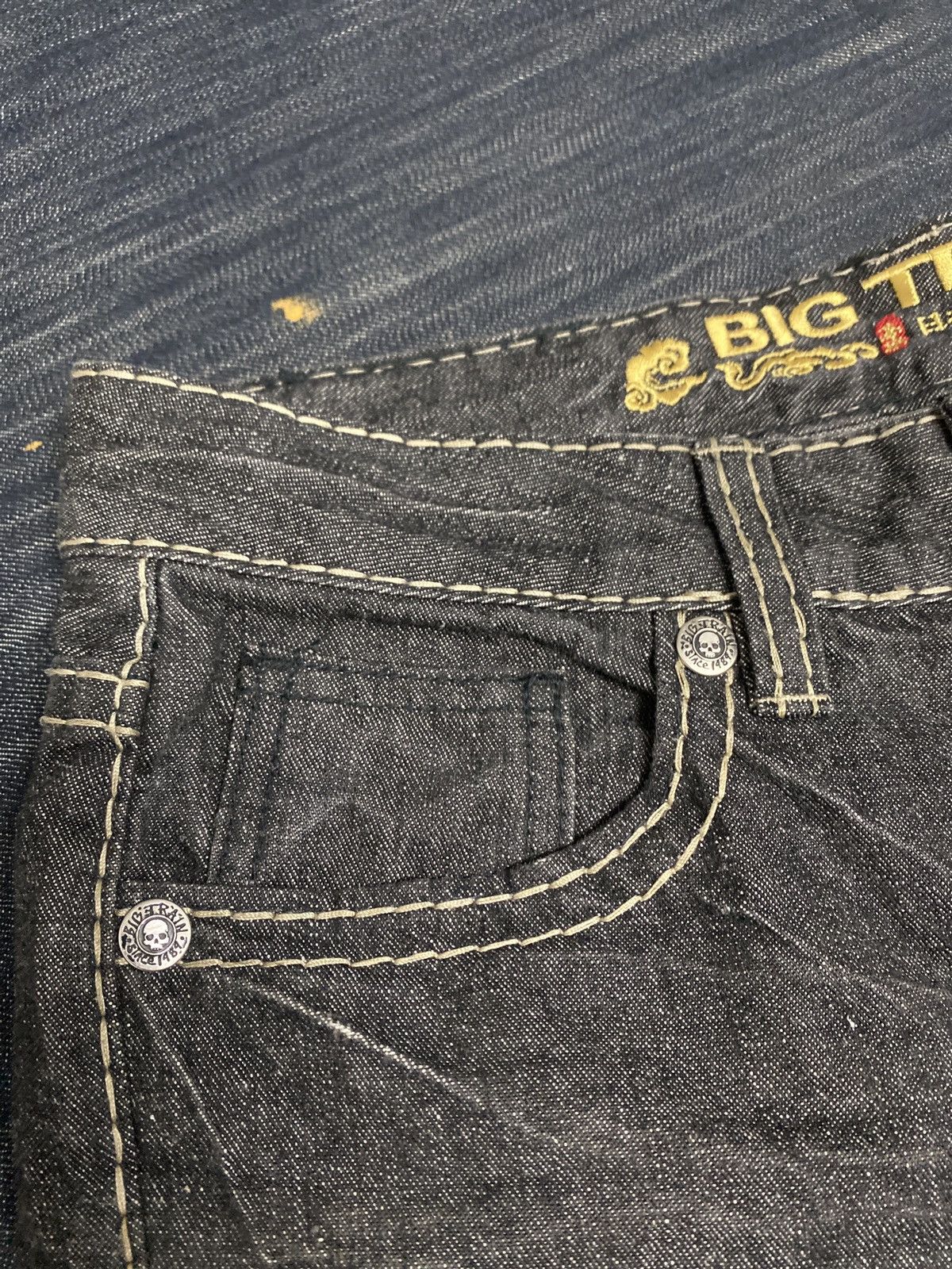Japanese Brand Big Train Japanese Denim Jeans Heavy Stitch Style Size US 32 / EU 48 - 10 Thumbnail