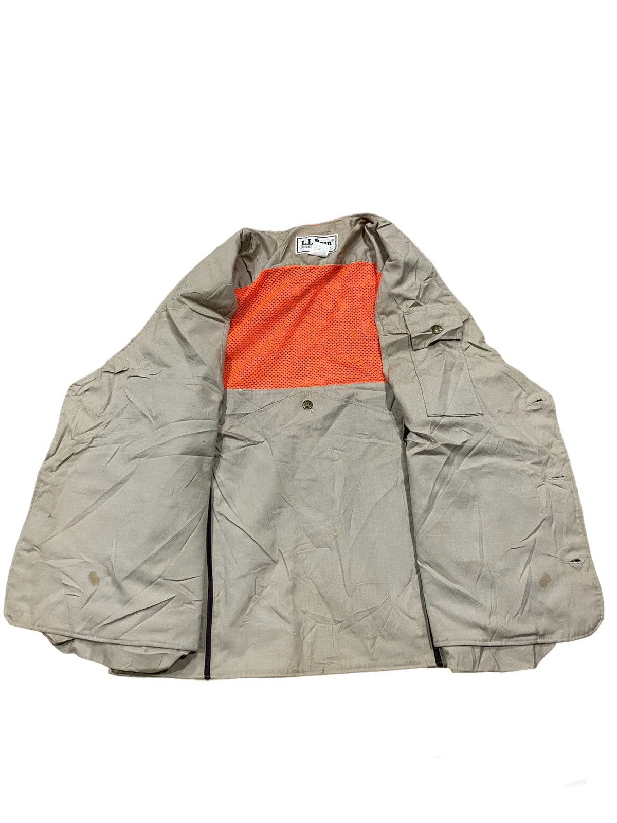 L.L. Bean × Vintage RARE VINTAGE LL BEAN FREEPORT MAINE FISHING POCKET VEST Size US L / EU 52-54 / 3 - 4 Thumbnail