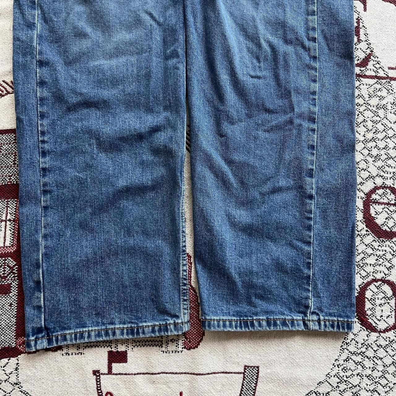 Levi's Vintage Y2K/2000s Baggy Grunge Dark wash Levi’s Denim Jeans! Size US 40 / EU 56 - 6 Thumbnail