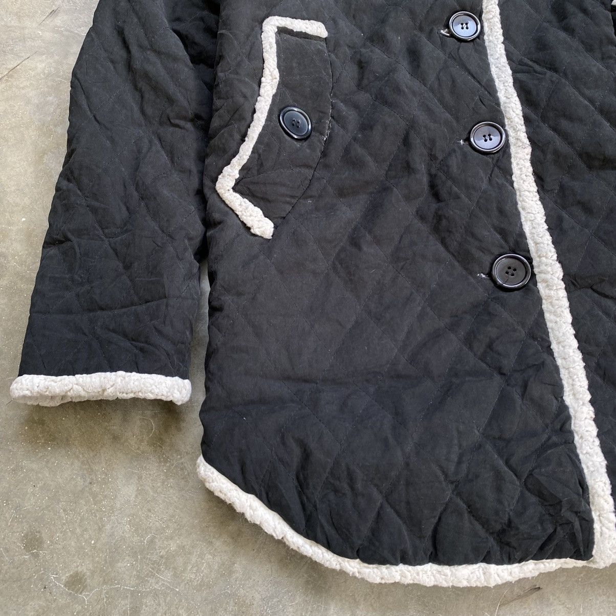 Japanese Brand 2000s Ellei Inner Serpa Black Jacket Size M / US 6-8 / IT 42-44 - 4 Thumbnail