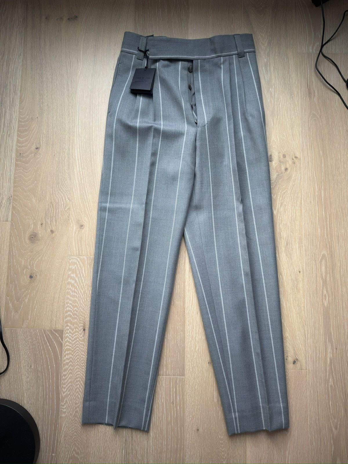 Ermenegildo Zegna × Fear of God Fear of God x Ermenegildo Zegna Wool Double Pleat Pants Size 48R - 1 Thumbnail