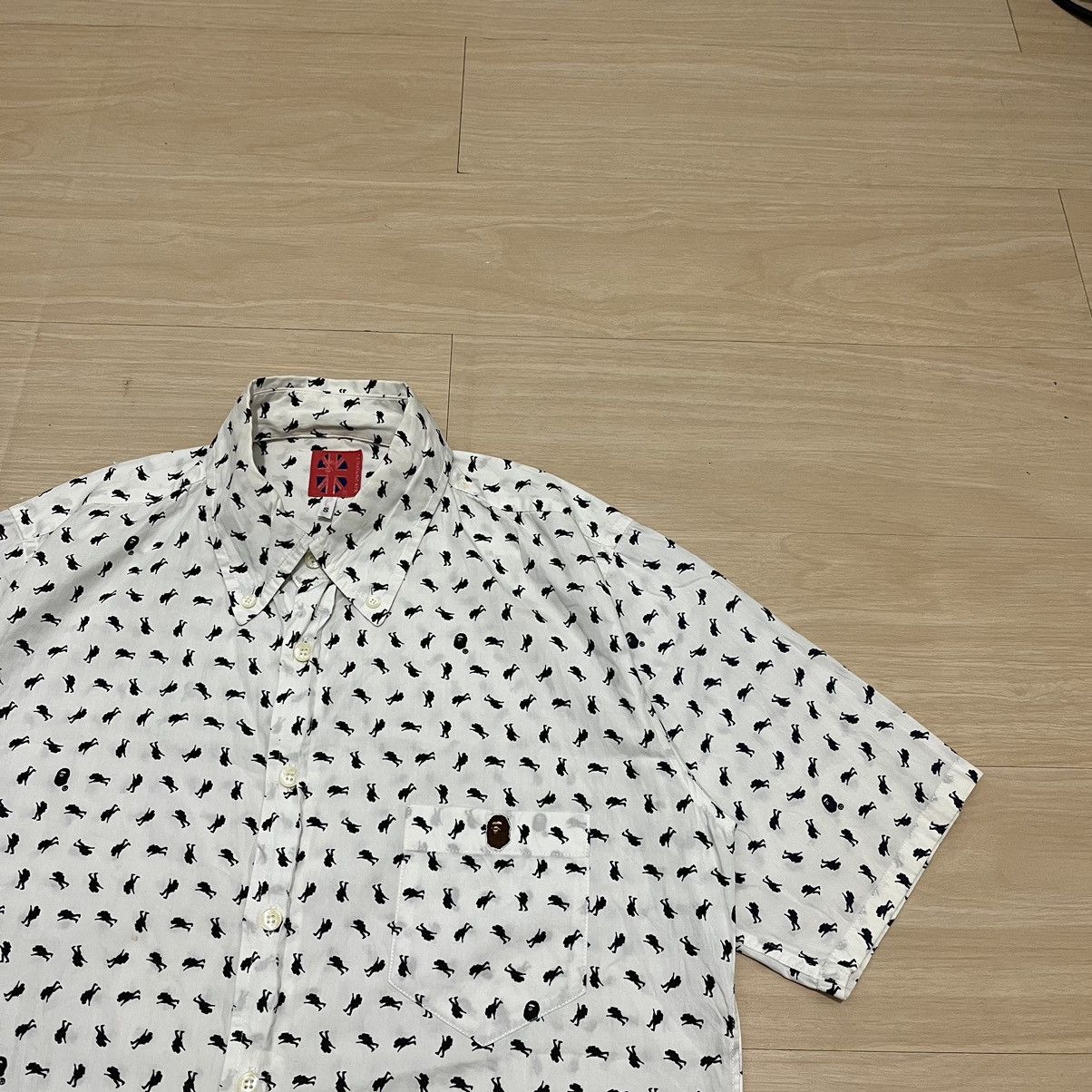 Bape Bape Small Logo Pocket Button Up Shirt Size US S / EU 44-46 / 1 - 2 Thumbnail