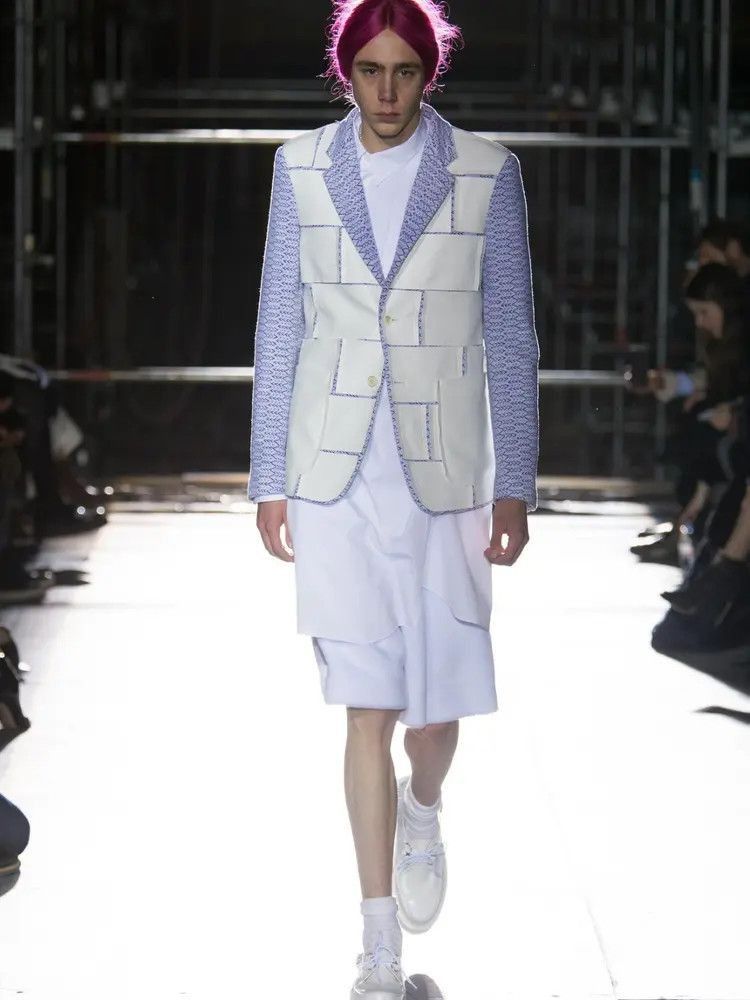 Comme des Garcons Comme des Garcons Comme Des Garcons Homme Plus 18AW White Size US M / EU 48-50 / 2 - 8 Thumbnail