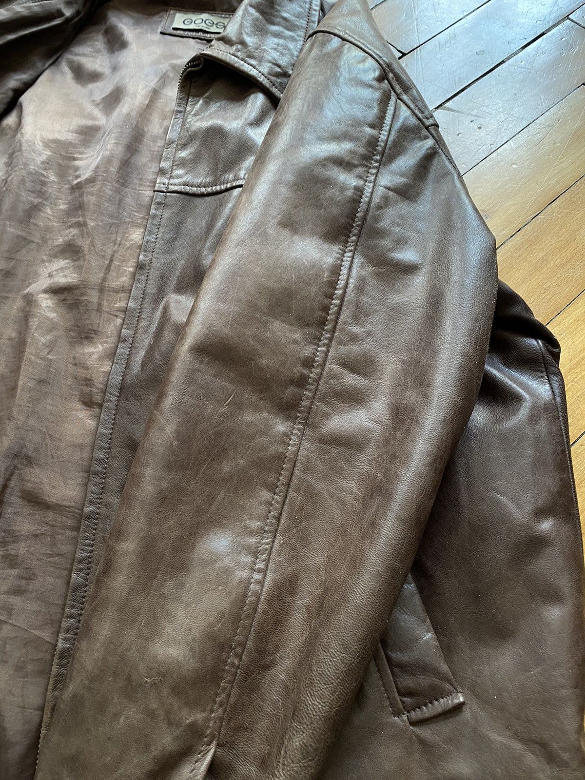 Vintage Vintage Leather Jacket Size US XL / EU 56 / 4 - 13 Thumbnail