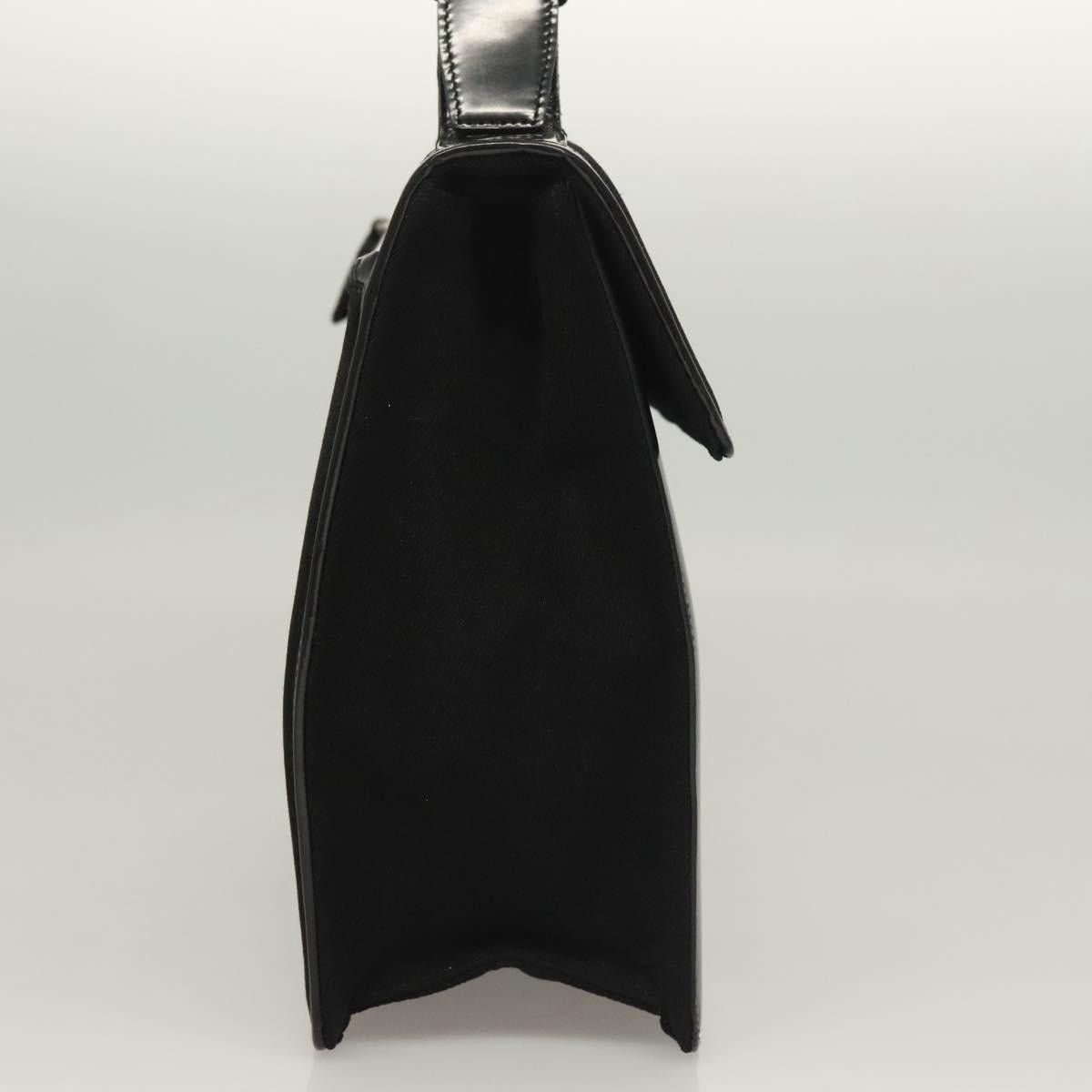 Prada PRADA Hand Bag Canvas Black Silver Size ONE SIZE - 4 Thumbnail