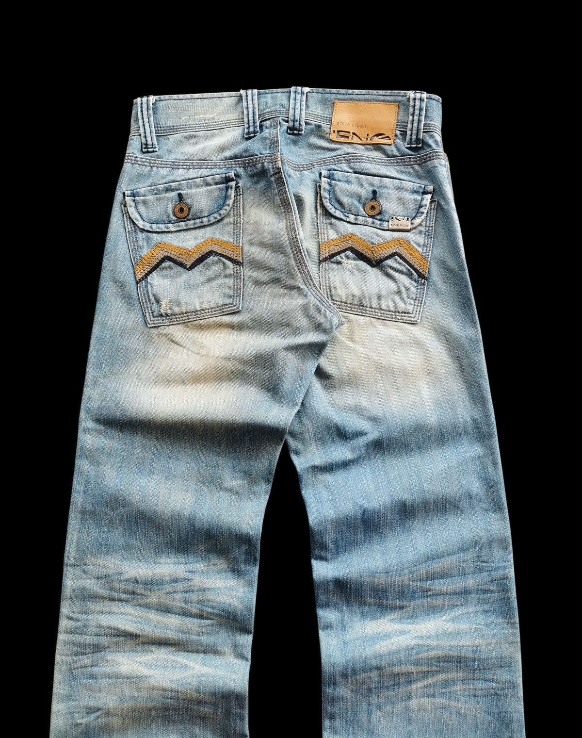 Ed Hardy Y2K Energie Style Clash Jeans Size 30 Vintage Denim Size US 30 / EU 46 - 4 Thumbnail