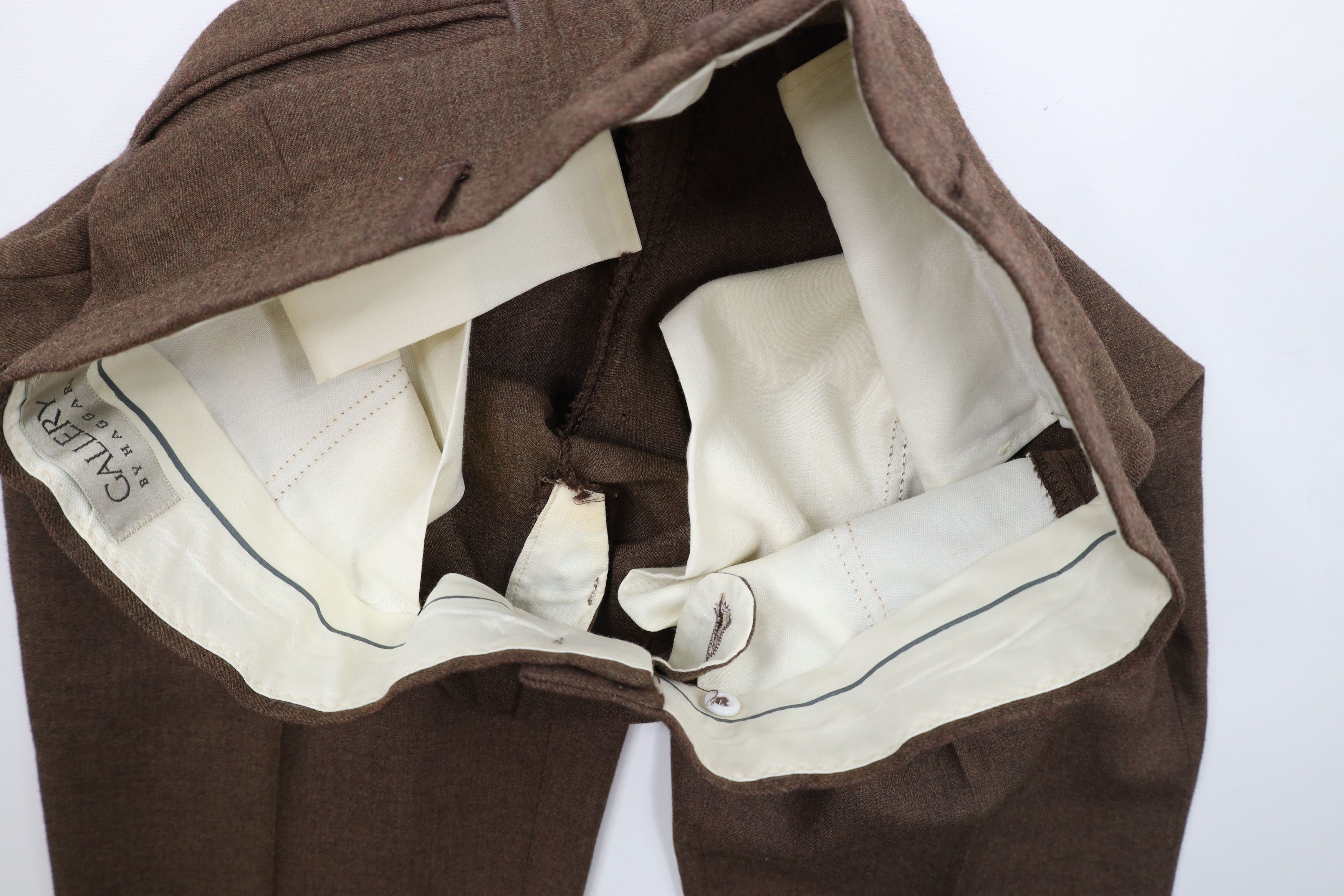 Vintage Vintage 90s Streetwear Chinos Chino Pants Trousers Brown USA Size US 32 / EU 48 - 7 Thumbnail